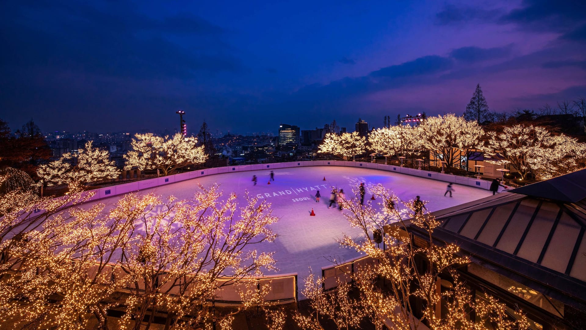Grand Hyatt Seoul Ice Rink Side
