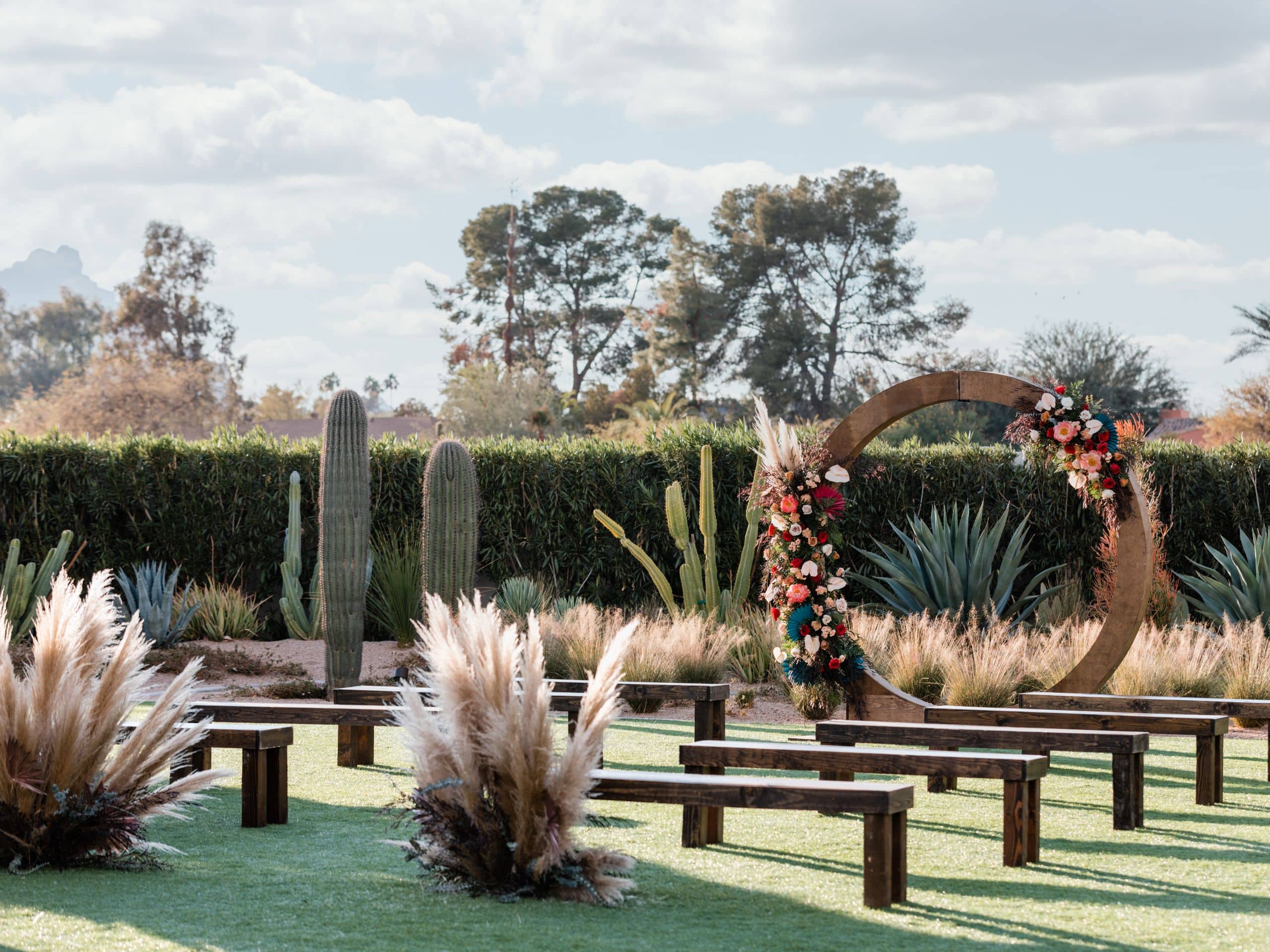 Andaz Scottsdale Resort & Bungalows Ceremony Setup