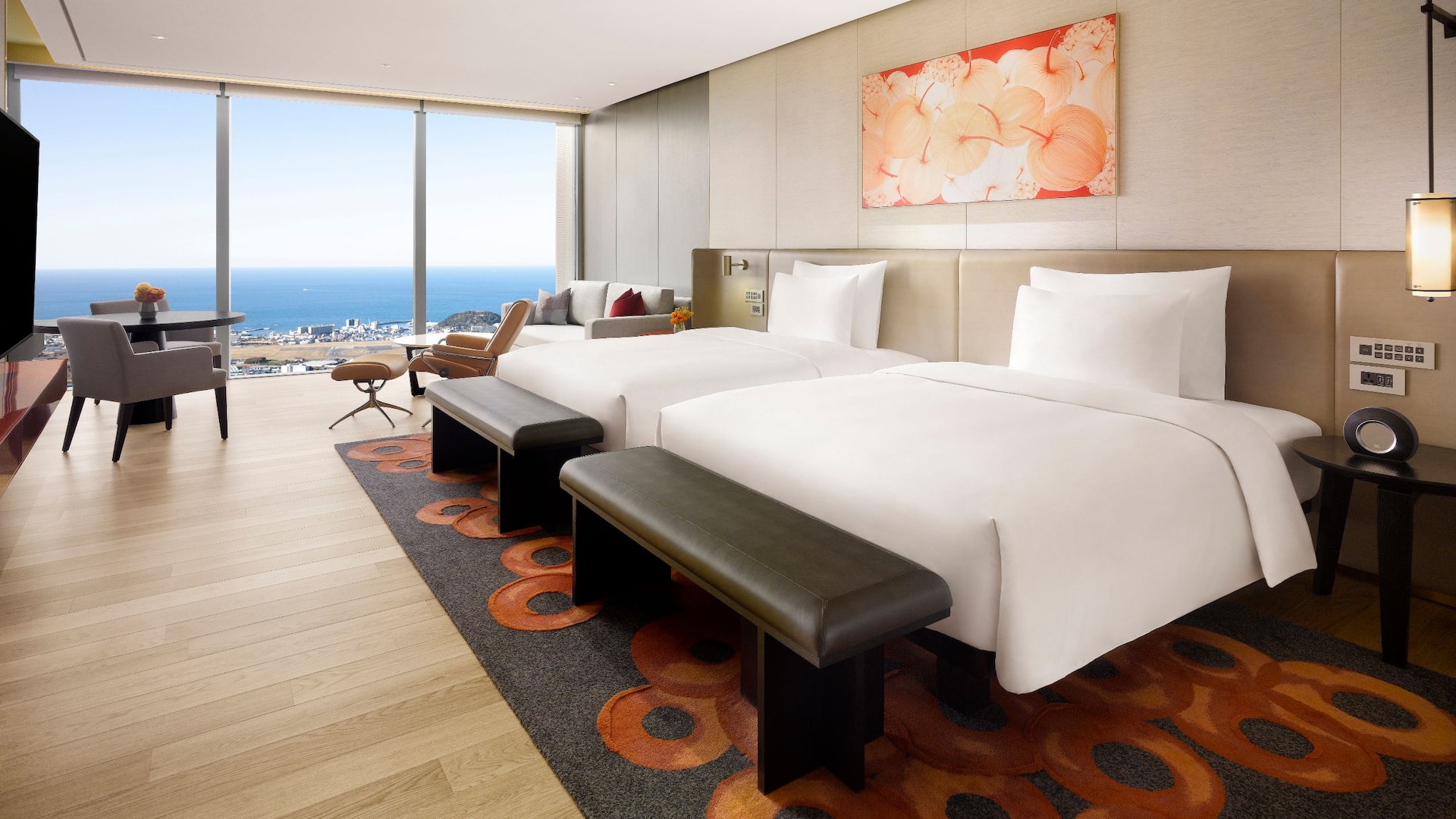2 de 6 Grand Hyatt Jeju Twin Guestroom Sea View