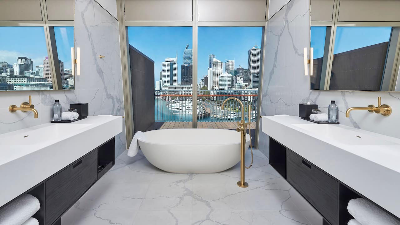 Park Hyatt Auckland Chairmans Suite Bathroom