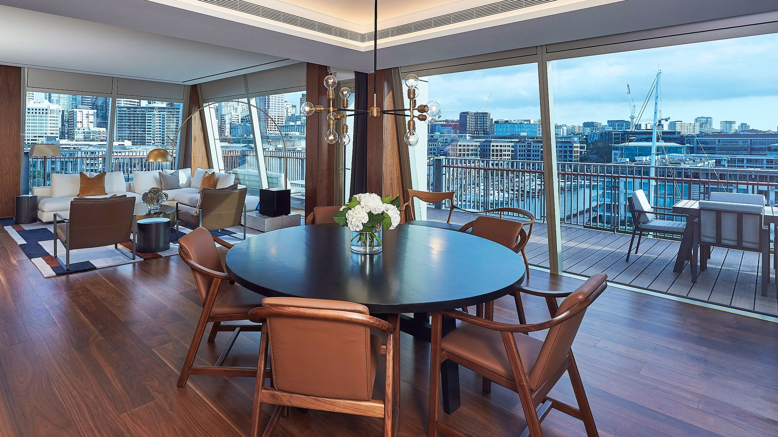 2/5 Park Hyatt Auckland Chairmans Suite Living Area