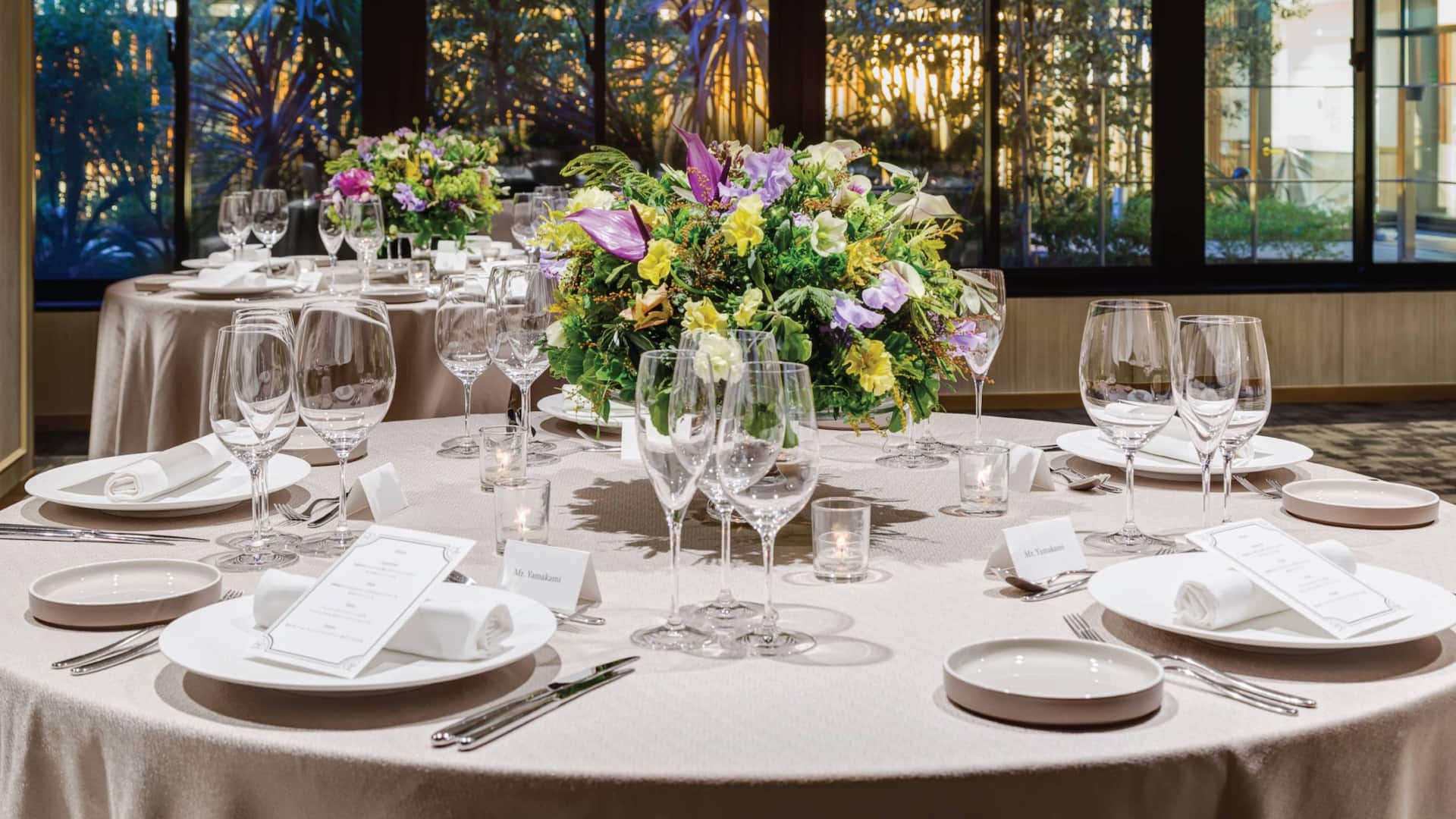 Hyatt Regency Tokyo Bay Banquet Room Party Setup