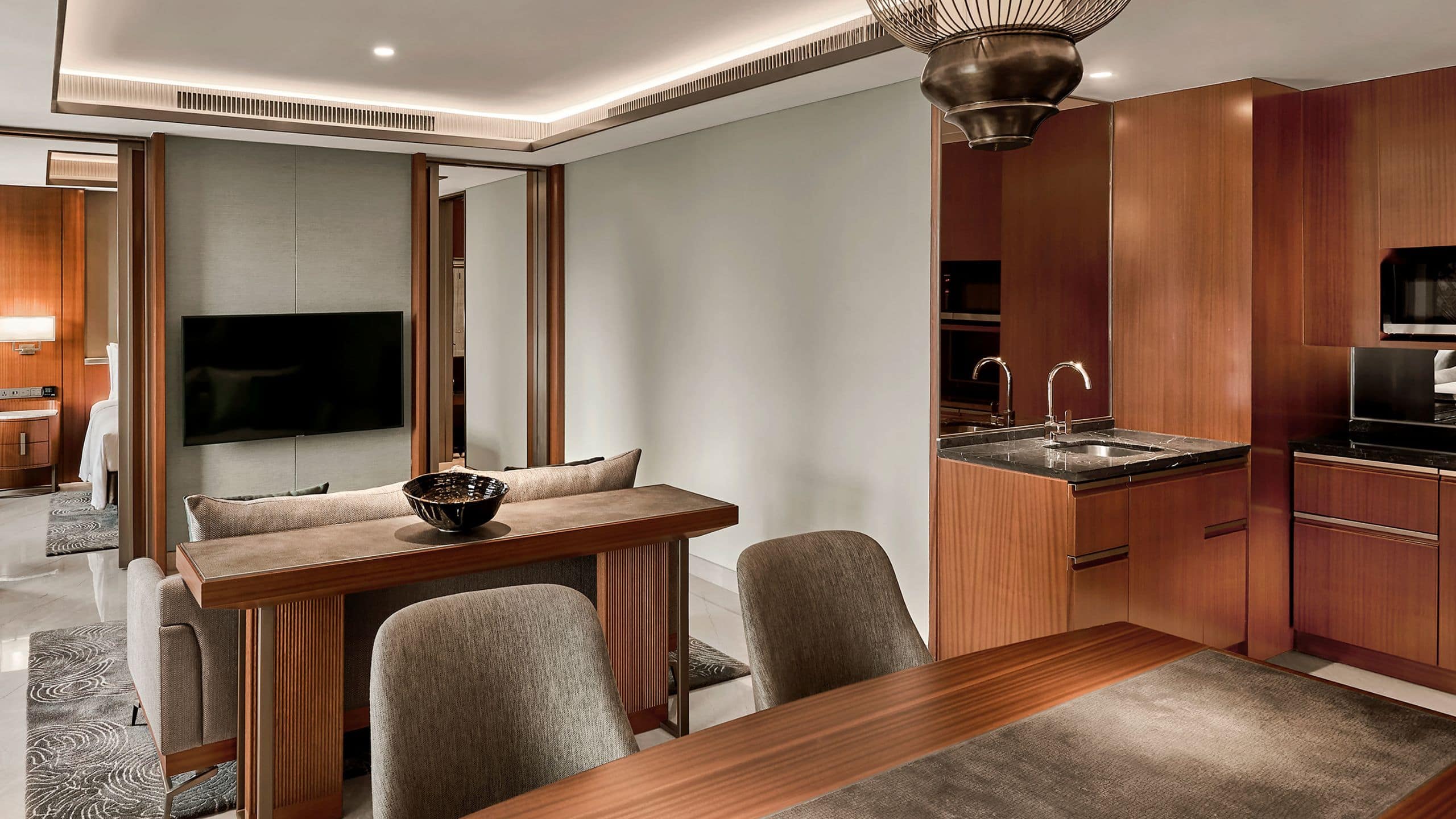 Grand Hyatt Jakarta Grand Suite Dining and Kitchen