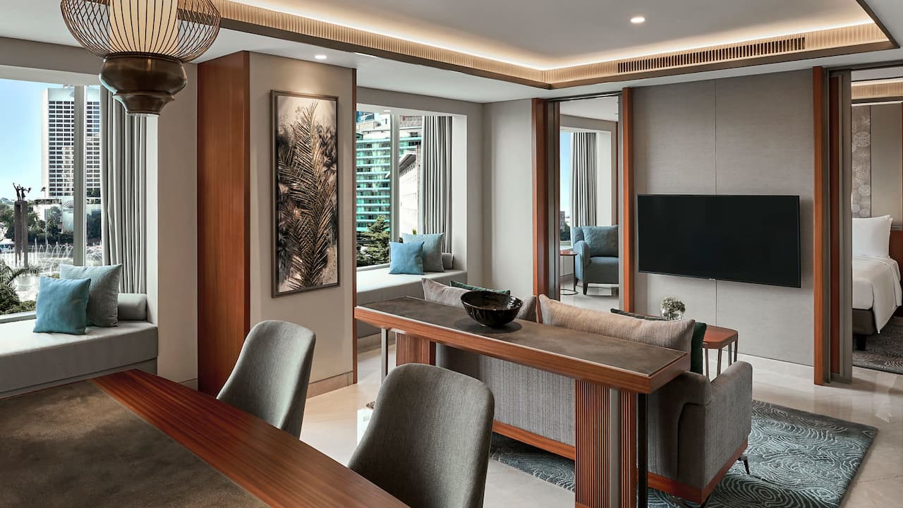 Grand Suite Living and Dining Room