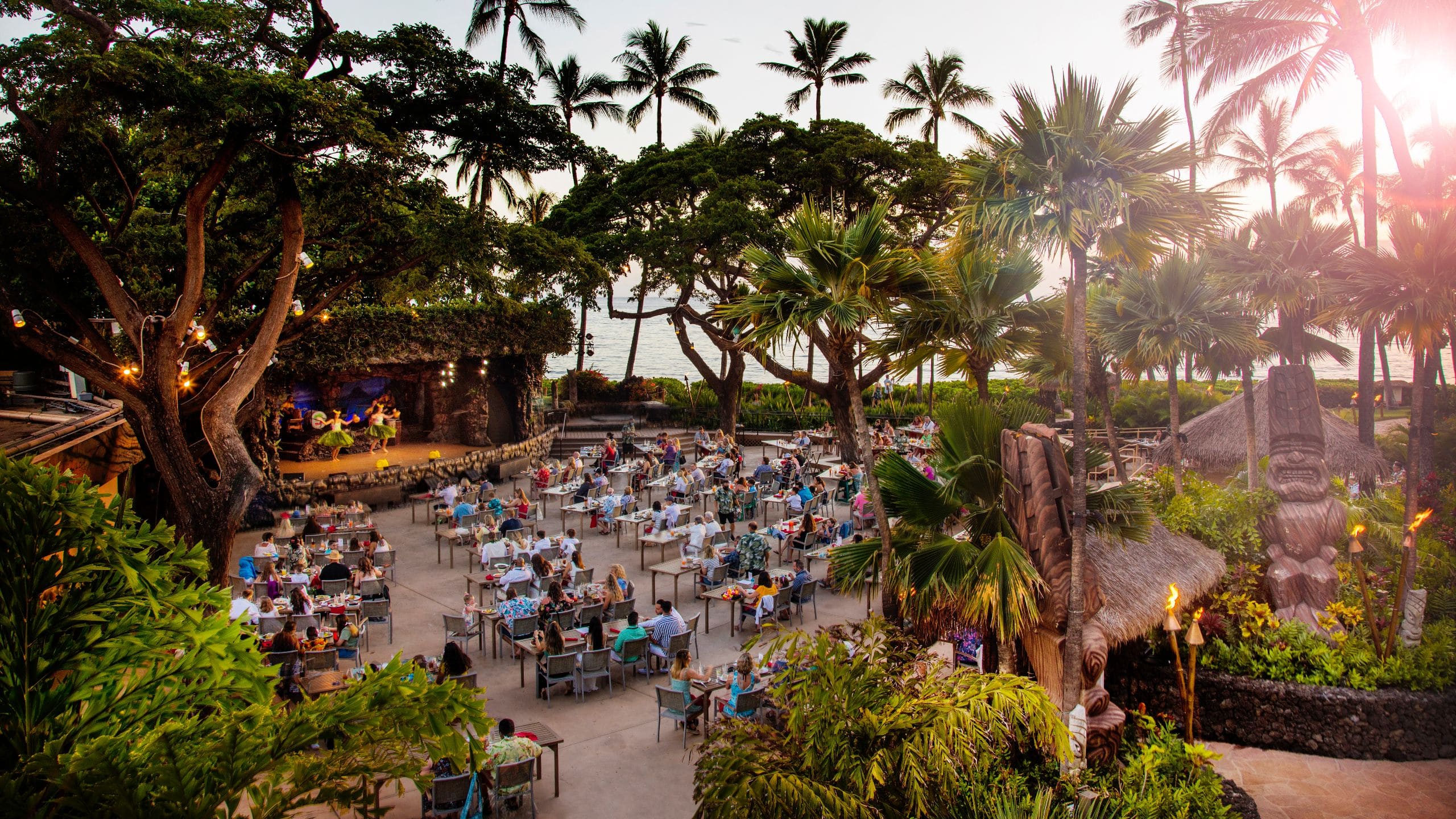 Hyatt Regency Maui Resort and Spa Activities Luau Social Distance