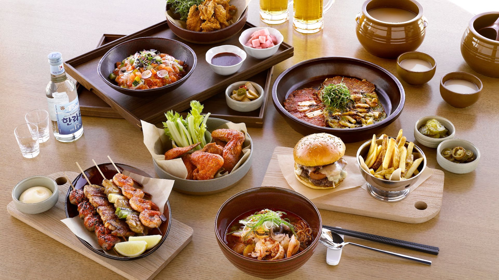 Grand Hyatt Jeju Pocha Sharing Food