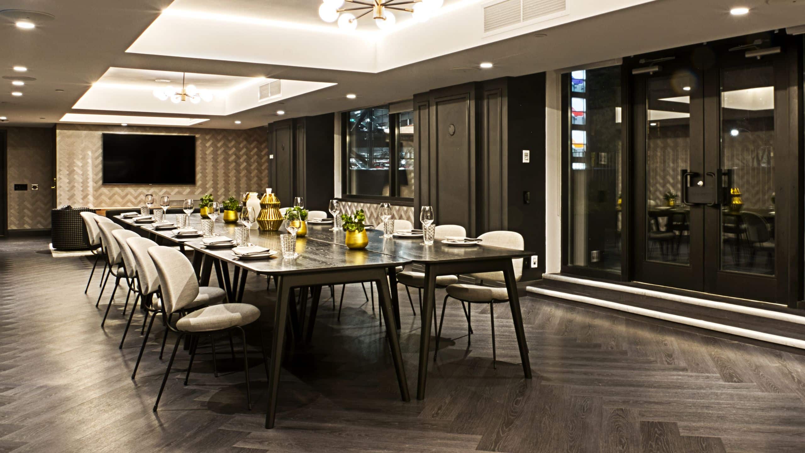 The Anndore House The Next Level Event Space Banquet Setup