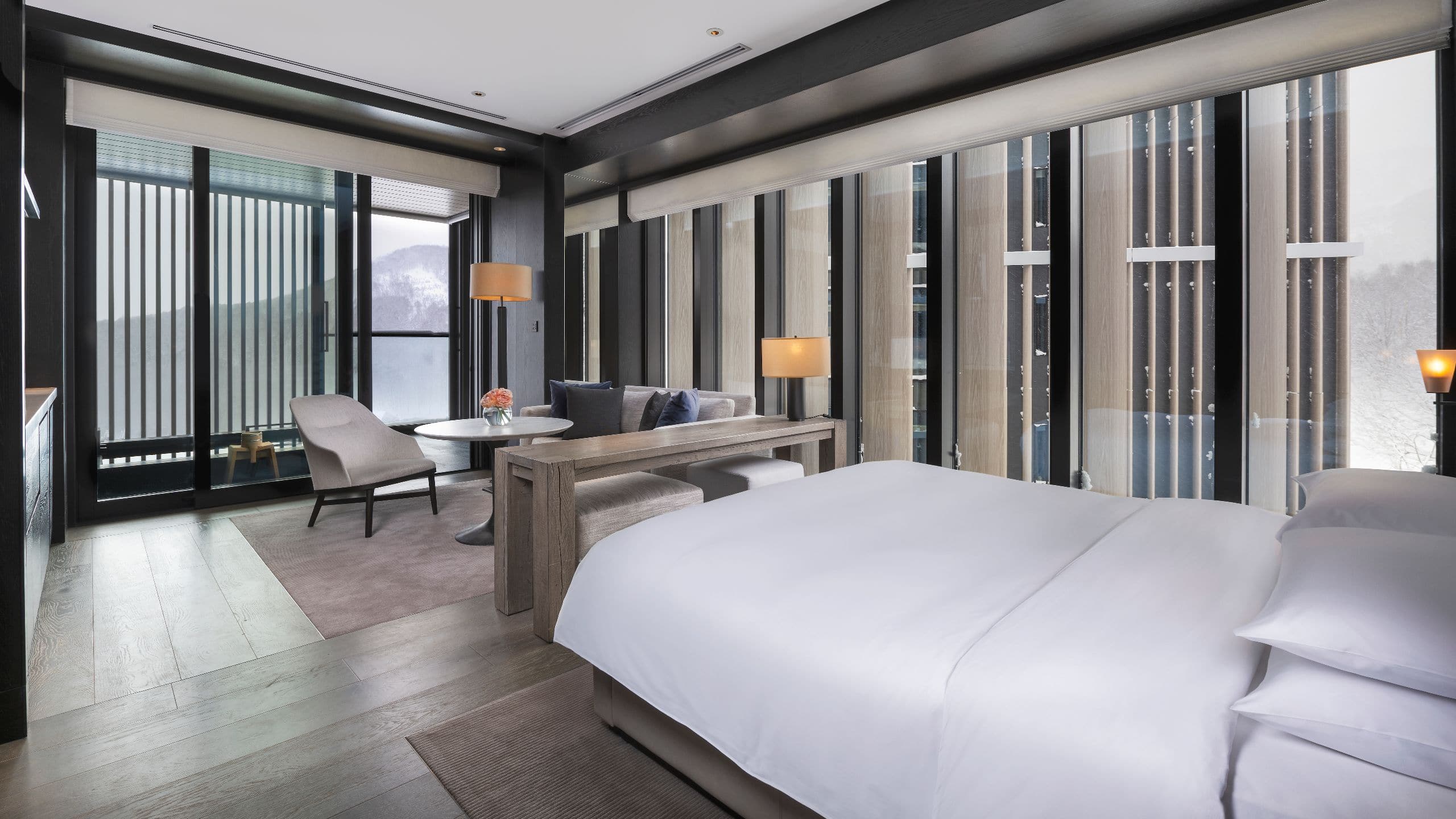 1 of 5 Park Hyatt Niseko Hanazono King Studio Residence Bedroom