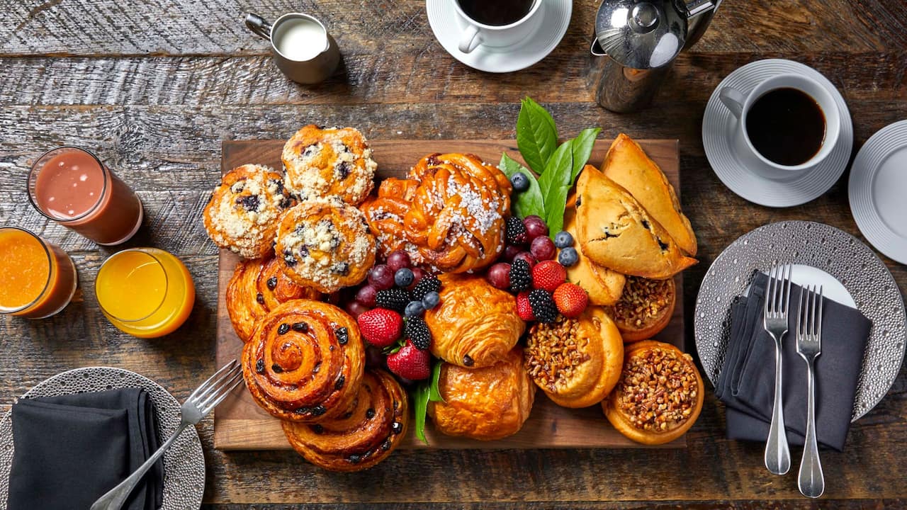 Breakfast pastry spread