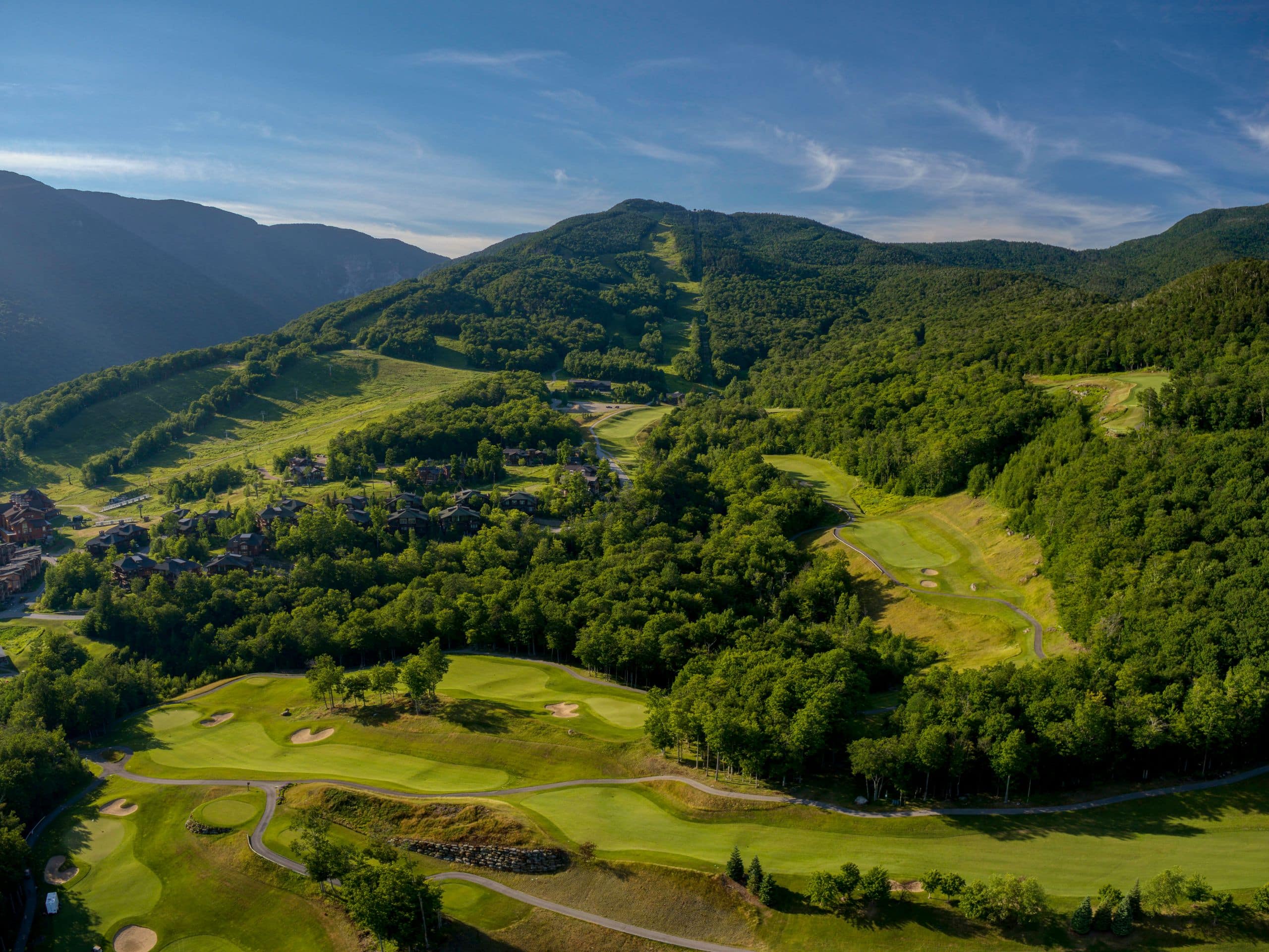 The Lodge at Spruce Peak Golf Course Mountain