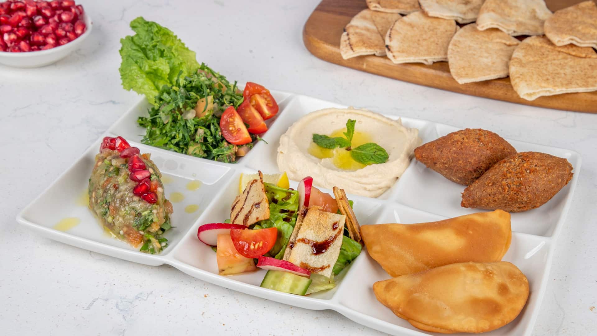 Hyatt Place Dubai Jumeirah Mezzeh Platter