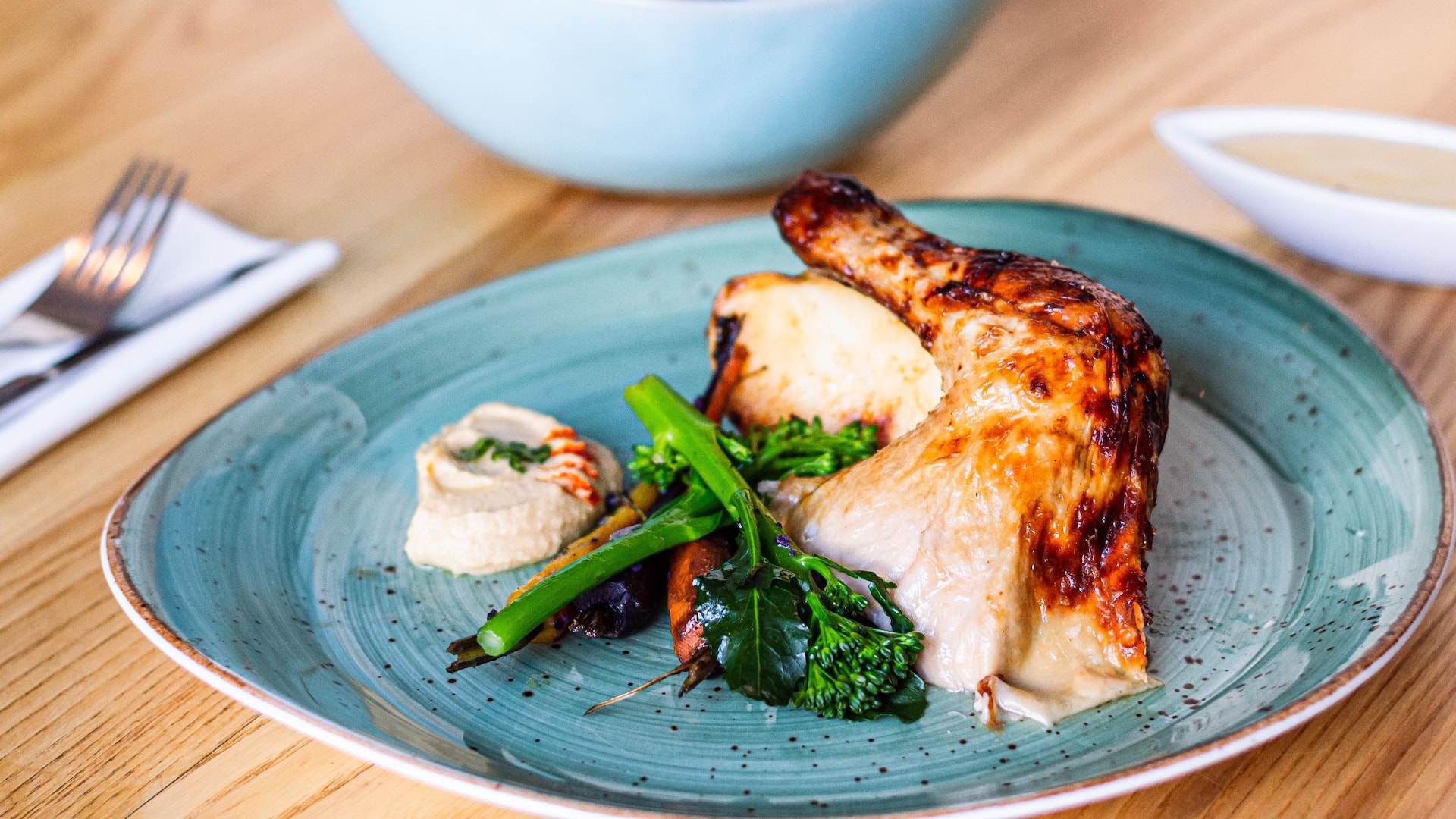 Hyatt Regency Cape Town Roast Chicken with Vegetables