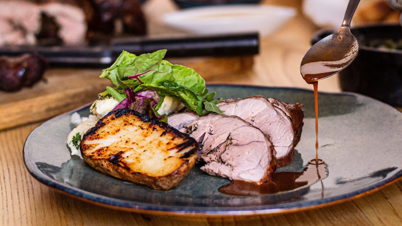 Beef Roast lunch and Dinner