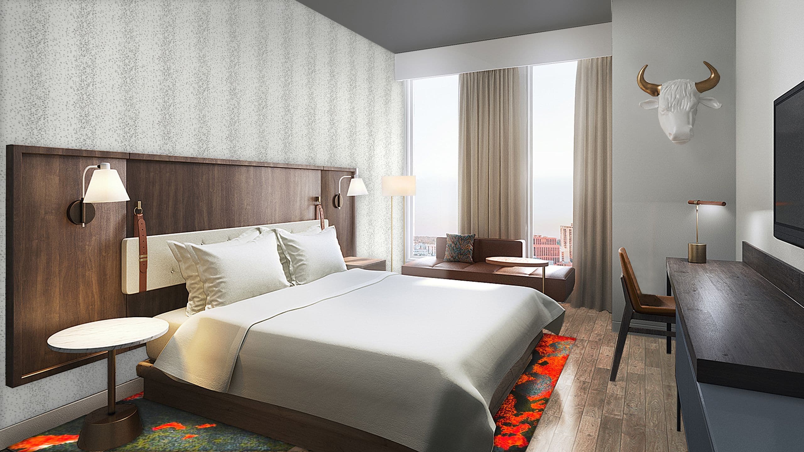 Hyatt Centric Downtown Denver Guestroom