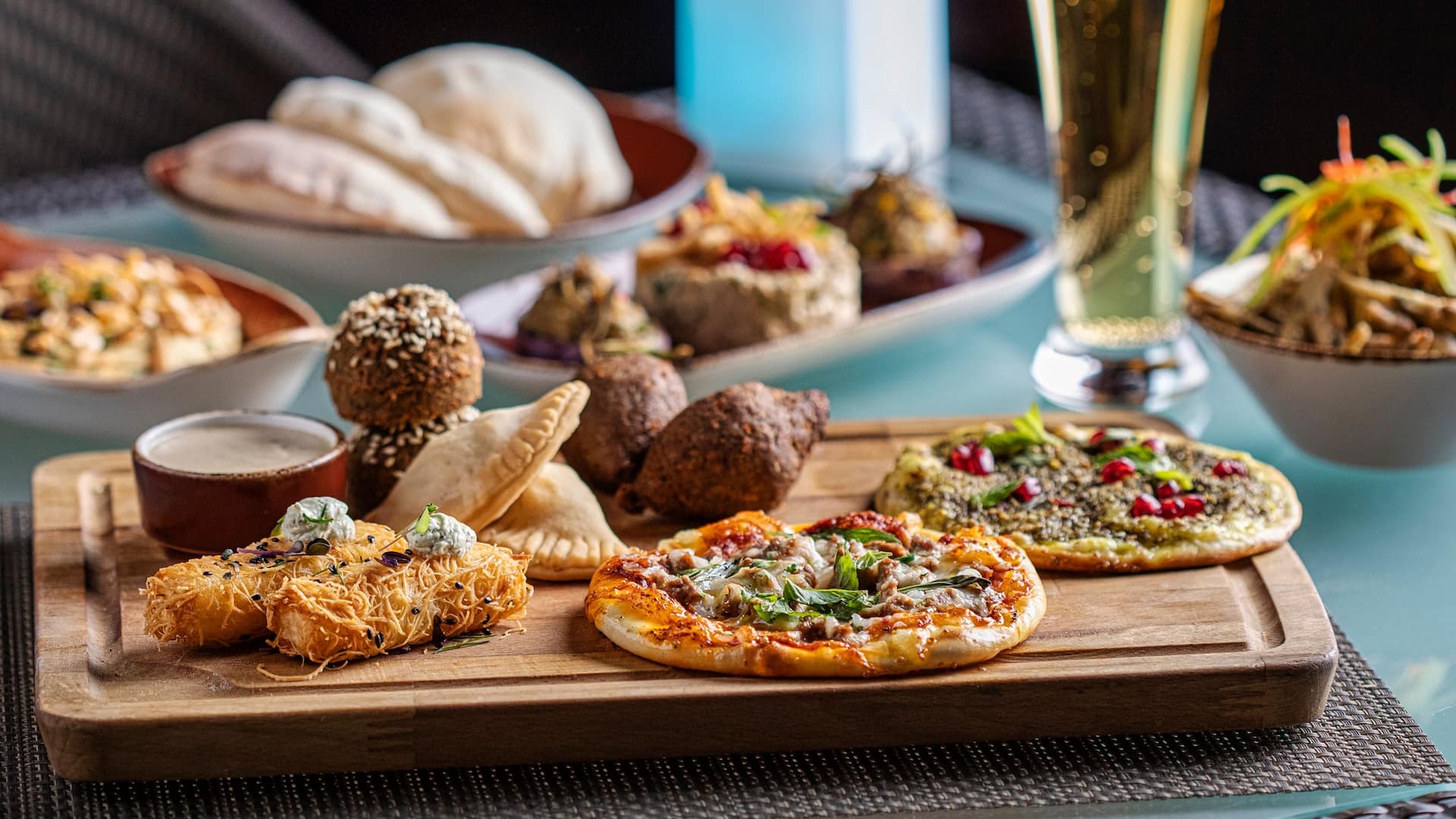 Hyatt Regency Oryx Doha Al Nafourah Garden Fish Mezza Beer