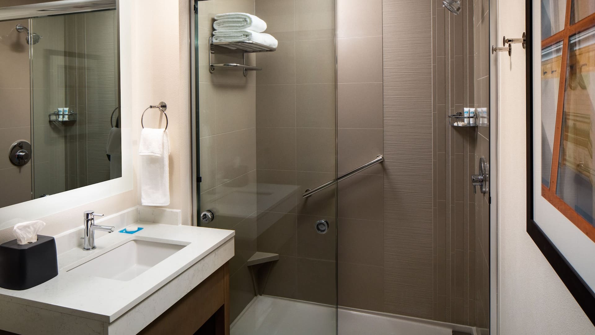 3 из 3 Hyatt House Tallahassee Capitol - University Bathroom