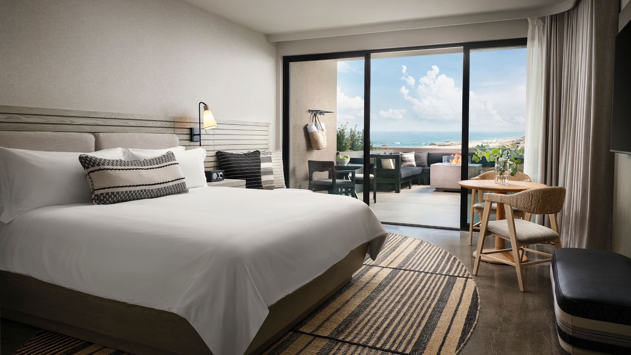1 of 4 Alila Marea Beach Resort Encinitas Firepit King Guestroom