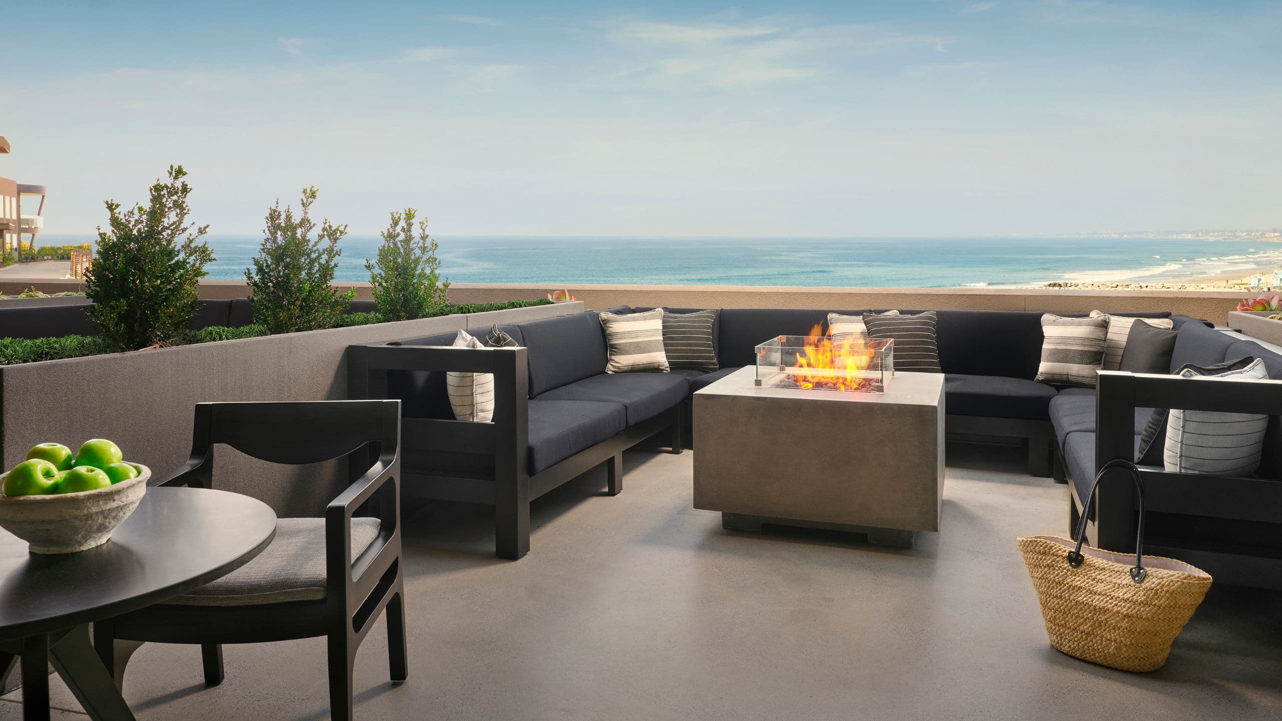 2 of 4 Alila Marea Beach Resort Encinitas Firepit Patio