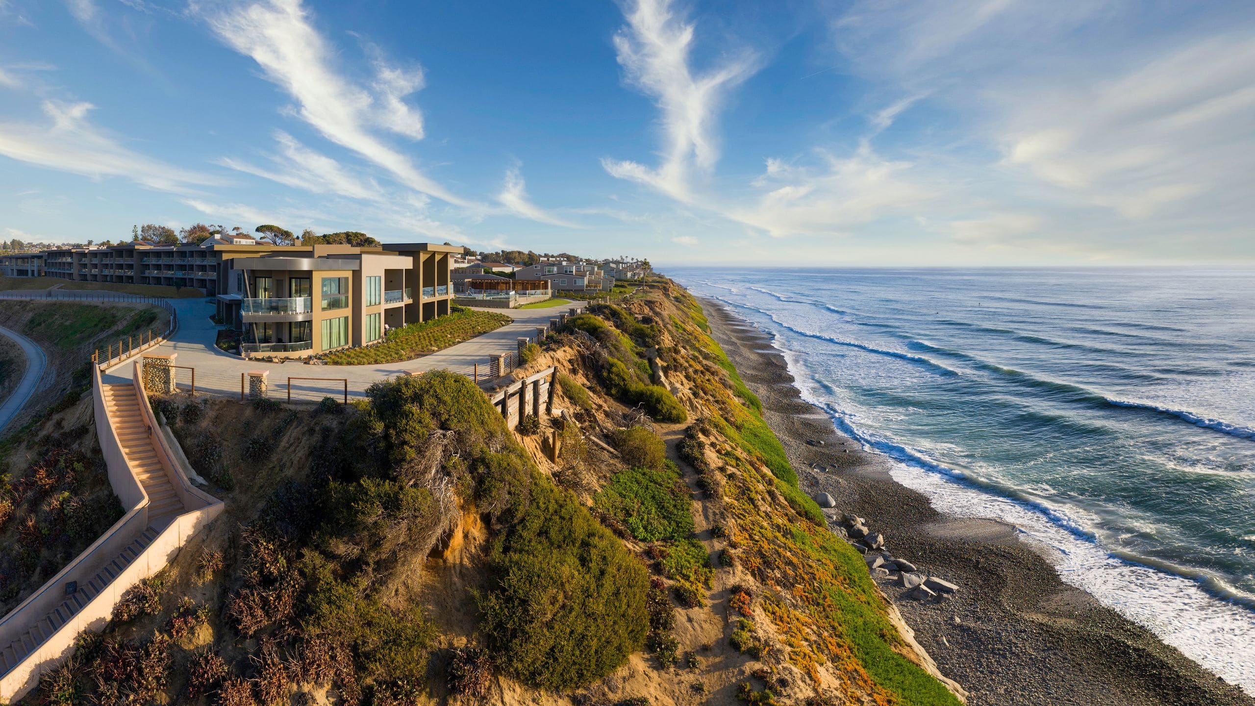 Alila Marea Beach Resort Encinitas Ocean Aerial