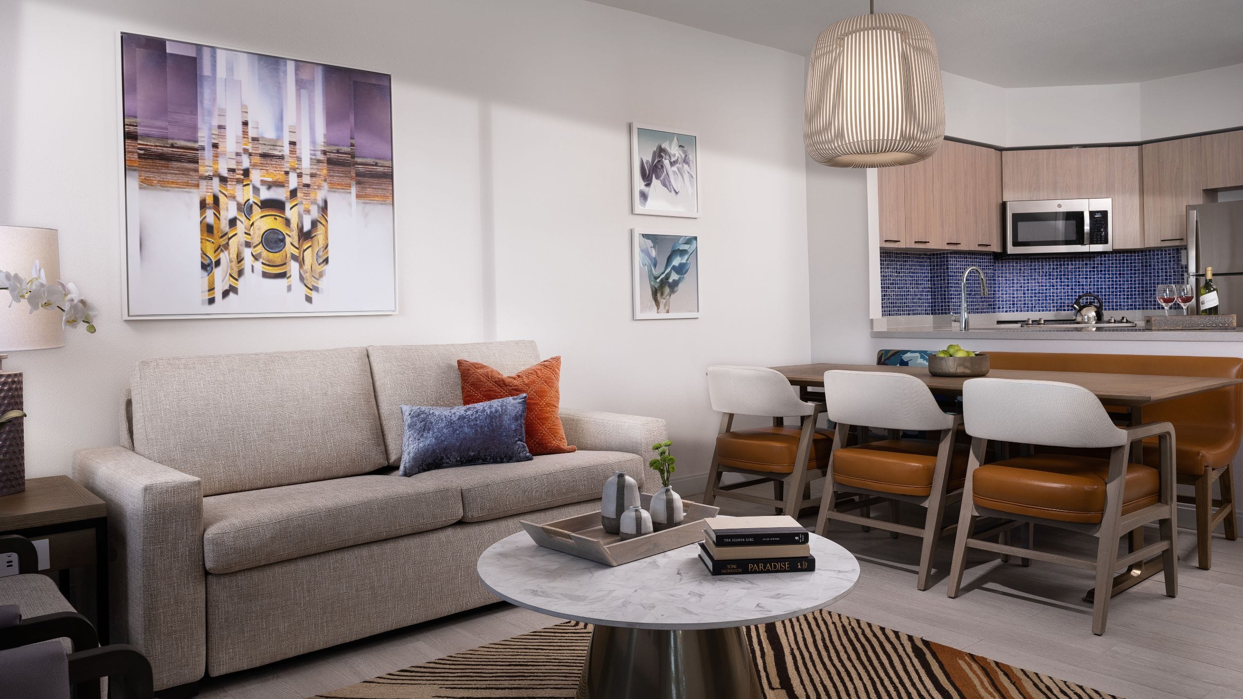 Hyatt Residence Club Dorado, Hacienda del Mar Two Bedroom Living and Dining Area