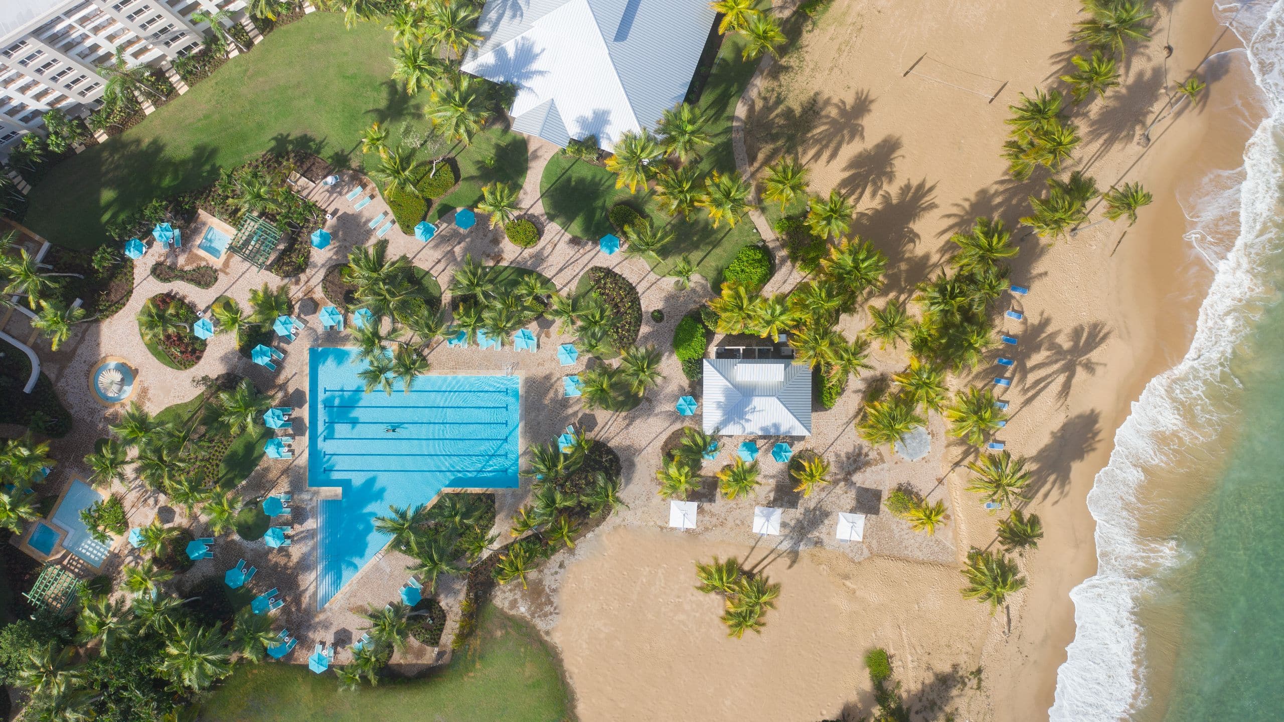 Hyatt Residence Club Dorado, Hacienda del Mar Pool Above View