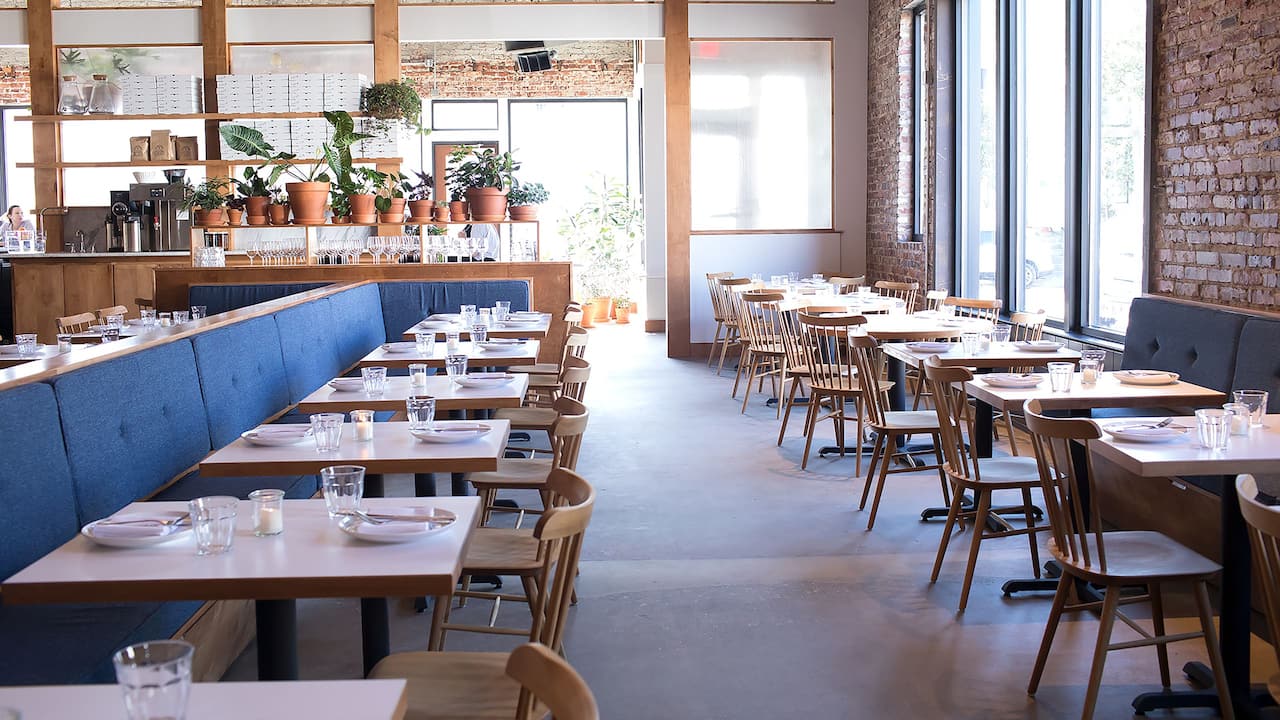 Dining area at Destination folk in Nashville, TN