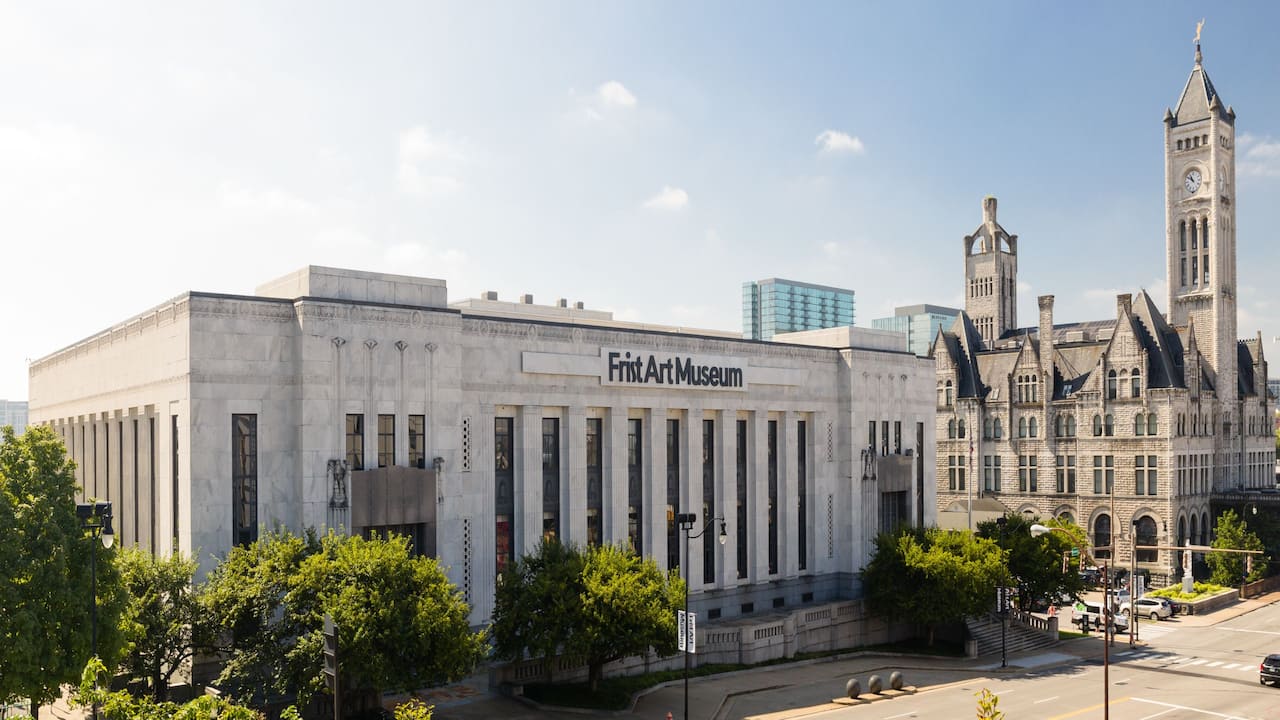 Outdoor View of First Art Museum in Nashville