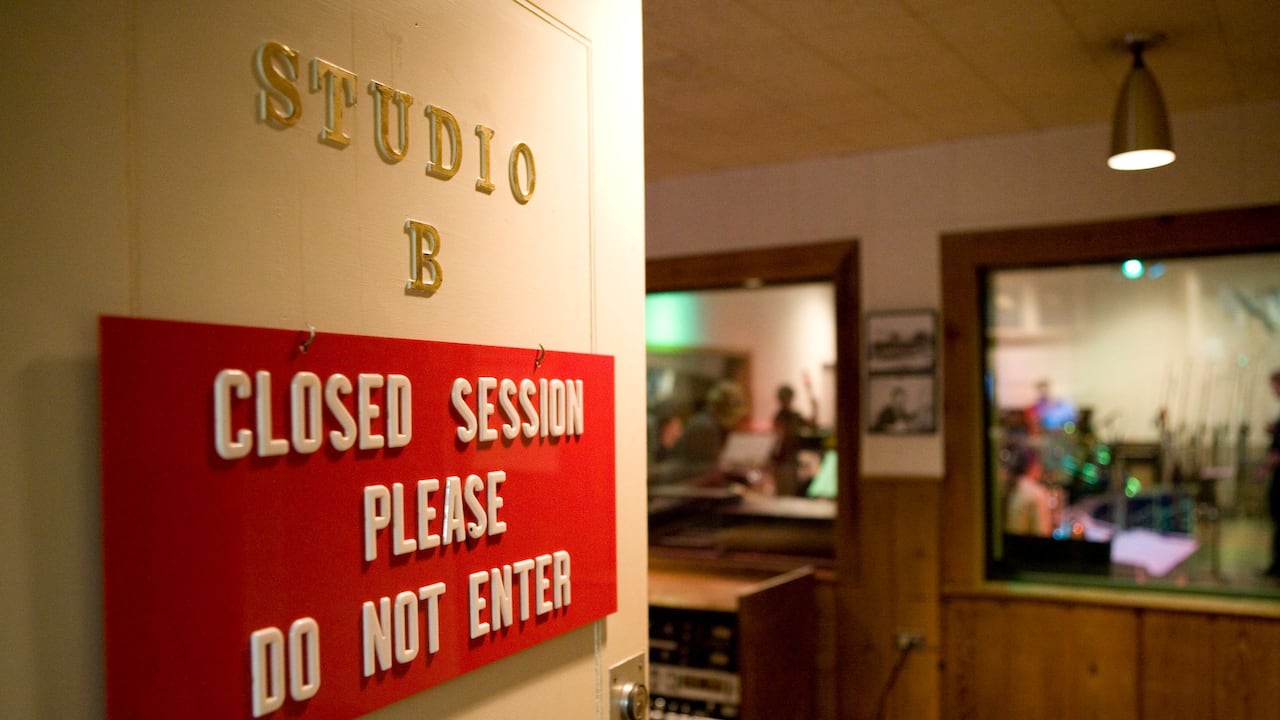 Entrance to RCA Studio B