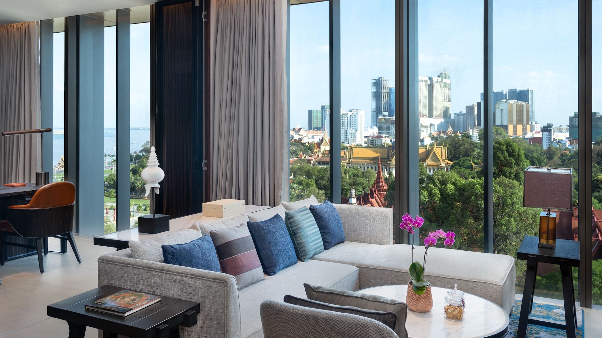 Hyatt Regency Phnom Penh Executive Suite Living Room