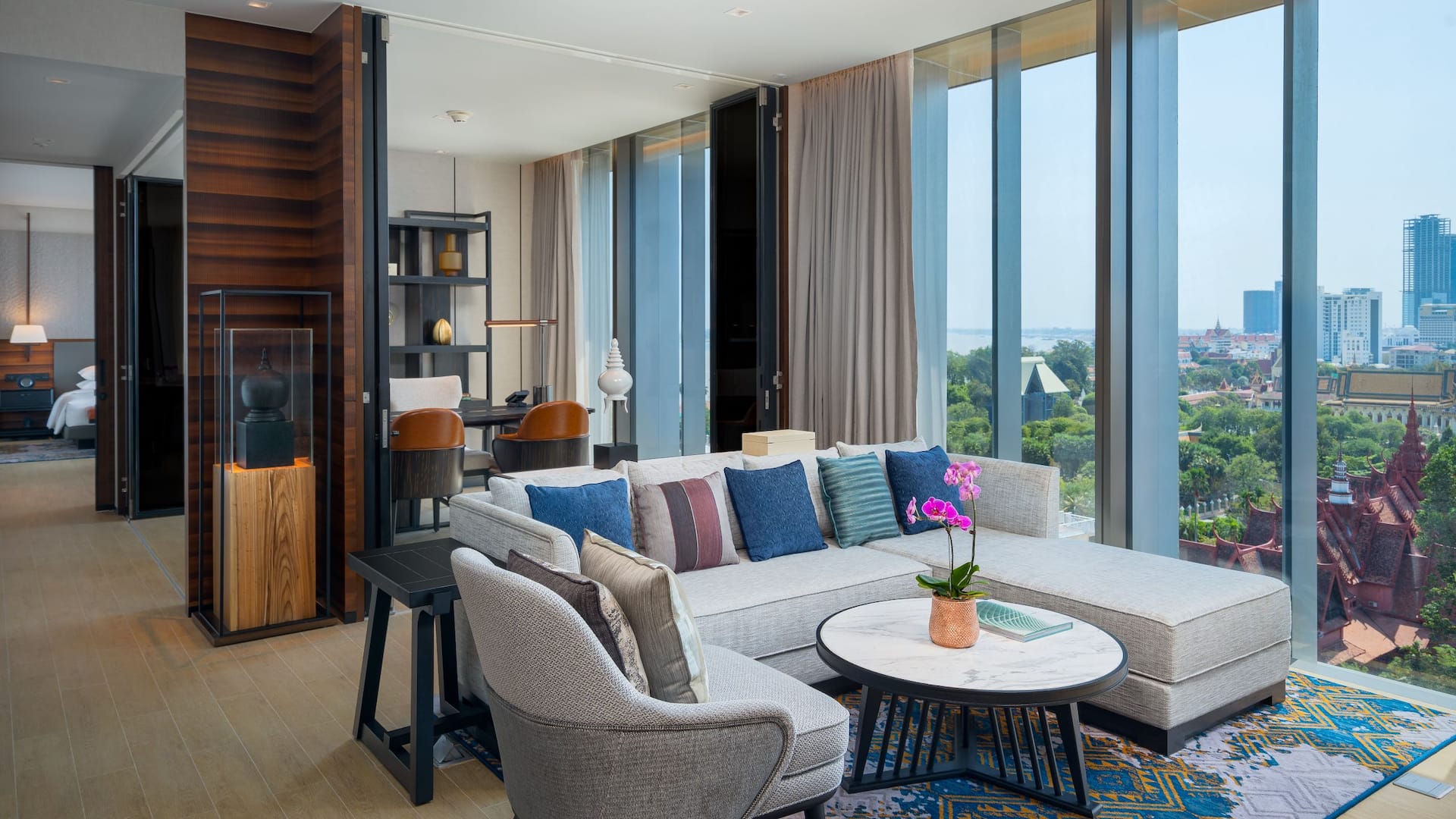 Hyatt Regency Phnom Penh Executive Suite Living Area