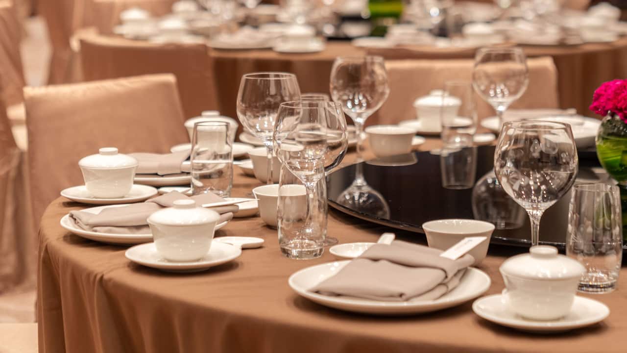 Regency Ballroom Banquet Setup