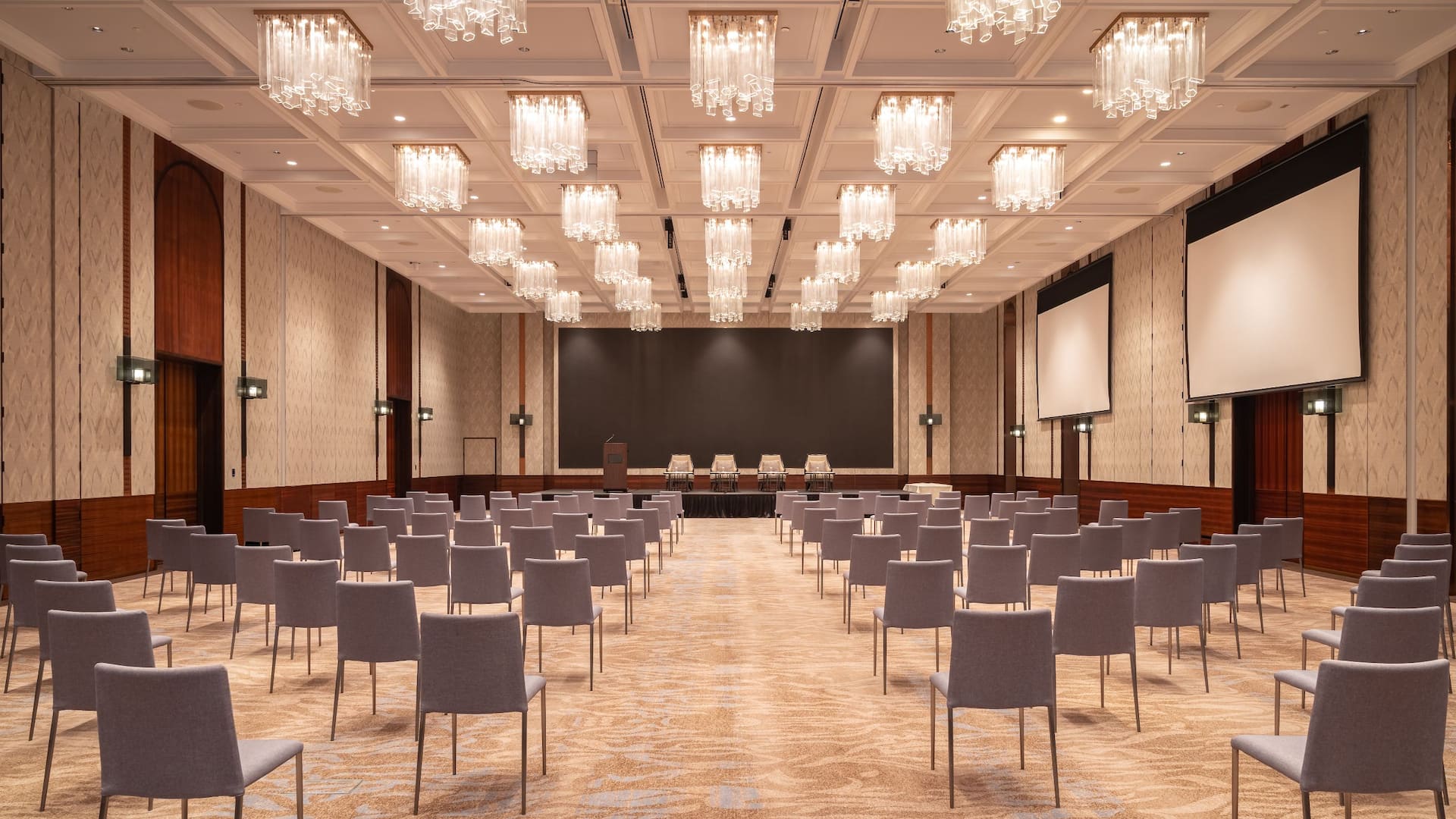 1 of 1 Hyatt Regency Phnom Penh Regency Ballroom Theatre Overview