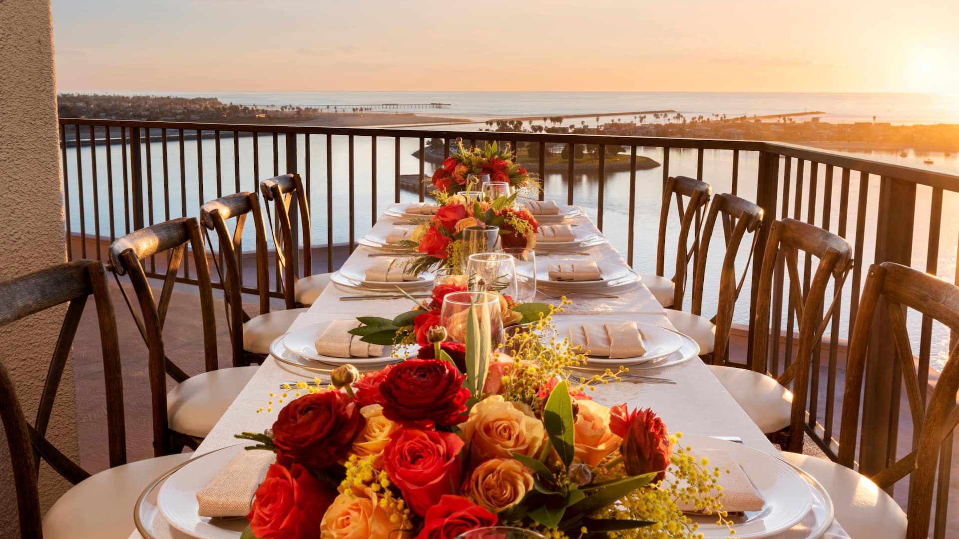 Hyatt Regency Mission Bay Spa and Marina Rooftop Terrace Wedding