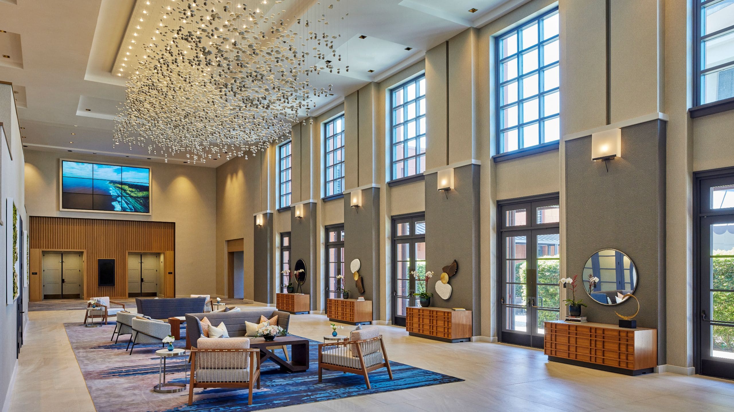 Hyatt Regency La Jolla at Aventine Regency Foyer Windows