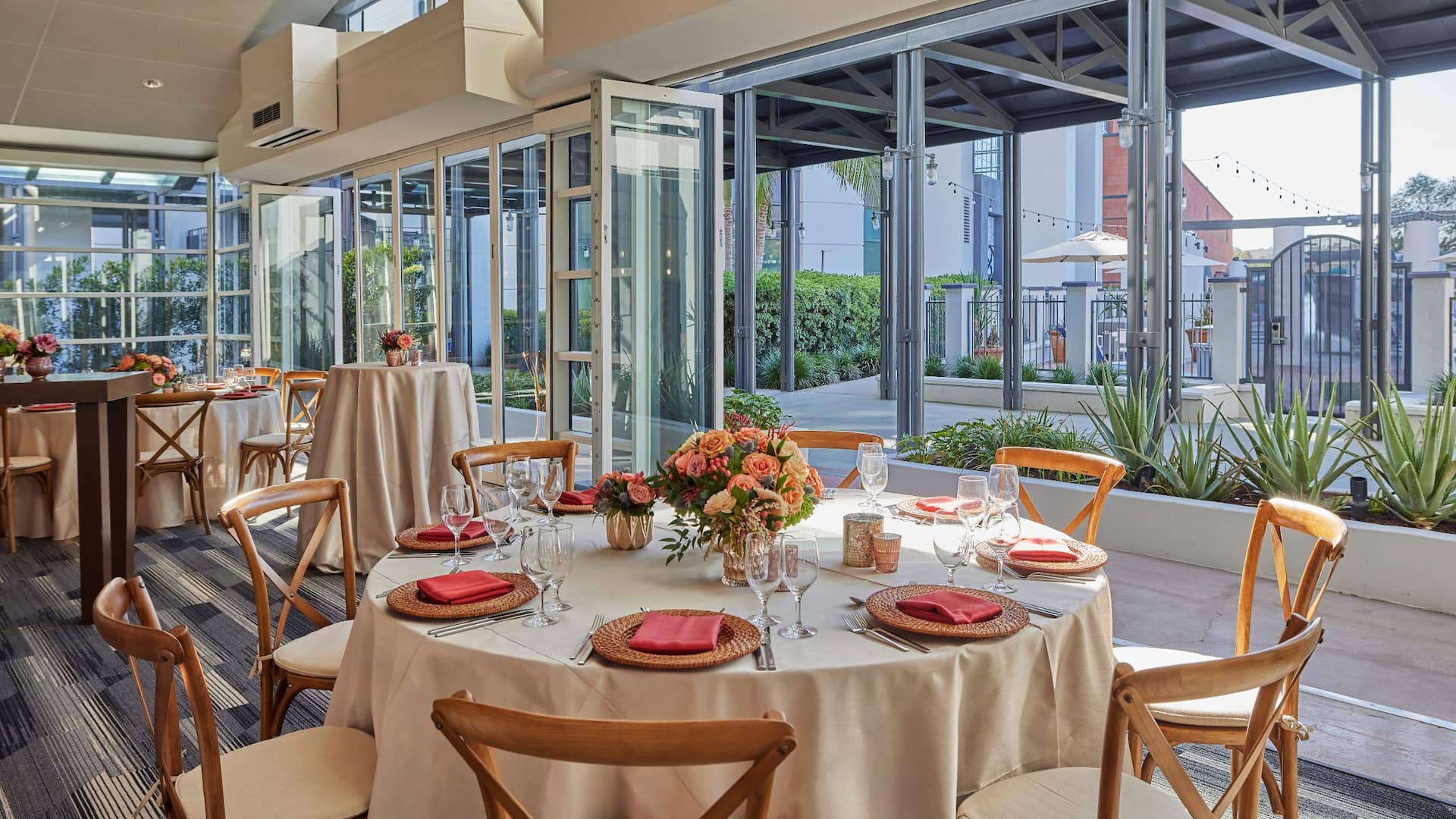 Hyatt Regency La Jolla at Aventine La Jolla Ballroom Event Rounds Table