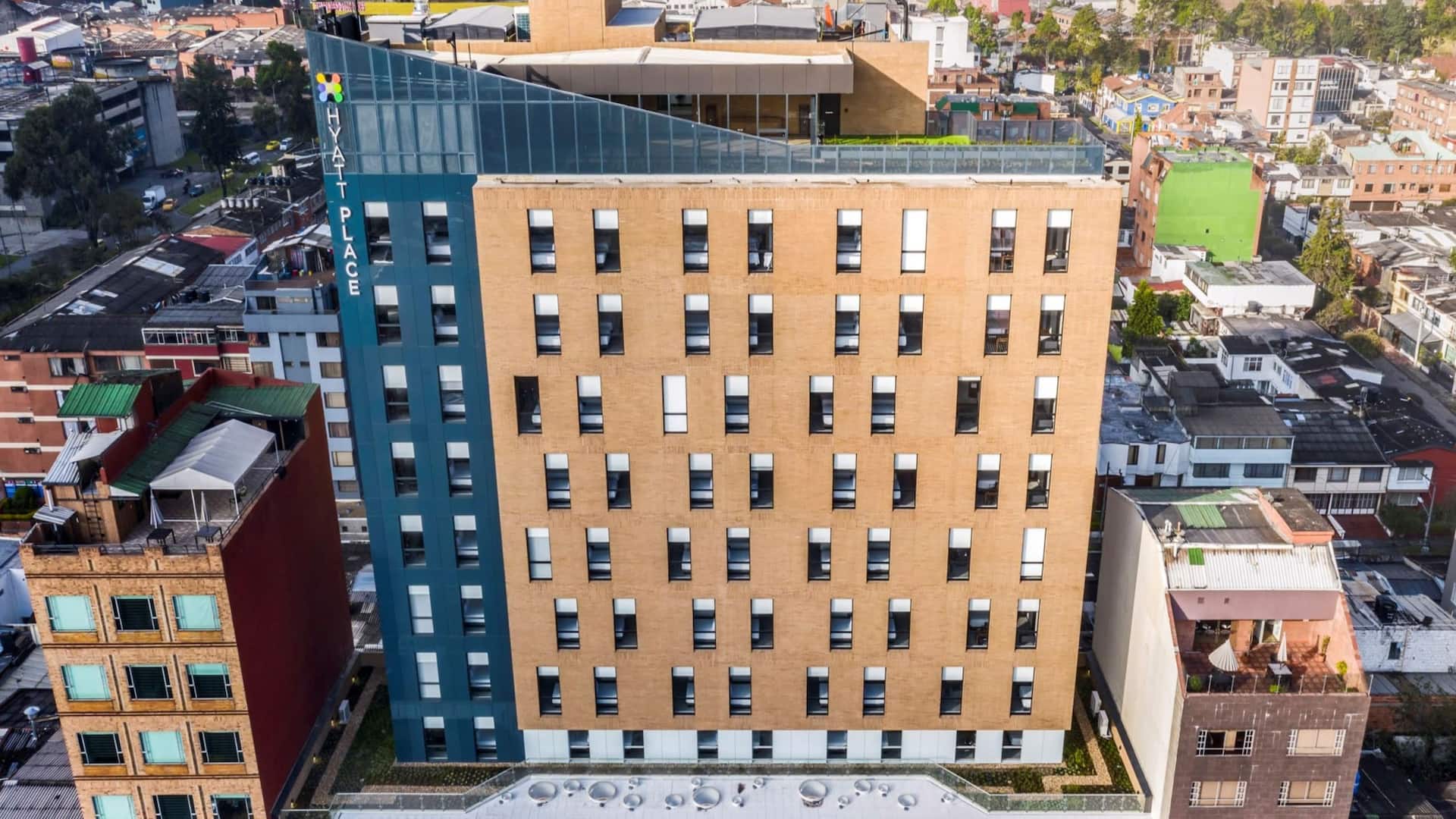Hyatt Place Bogota / Convention Center Facade Daytime