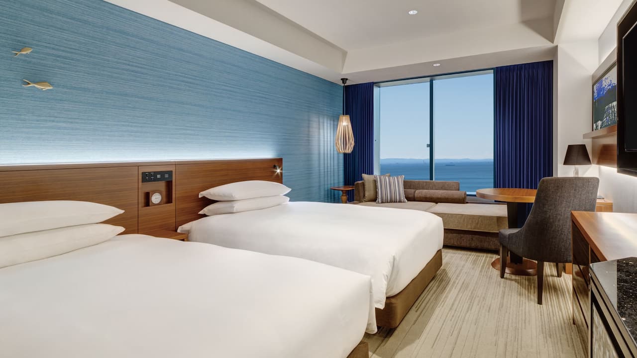 Two Twin Ocean View Guestroom