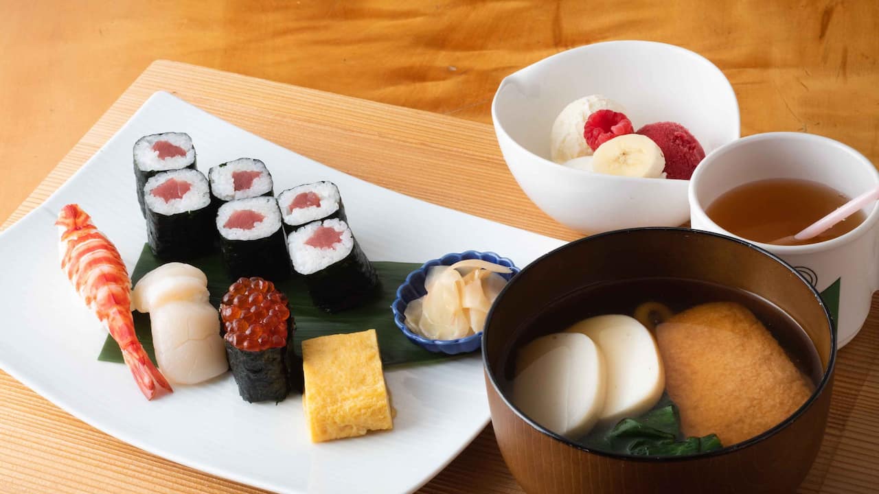 Hyatt Regency Hakone Resort & Spa| Dining Room Sushi Kids Menu