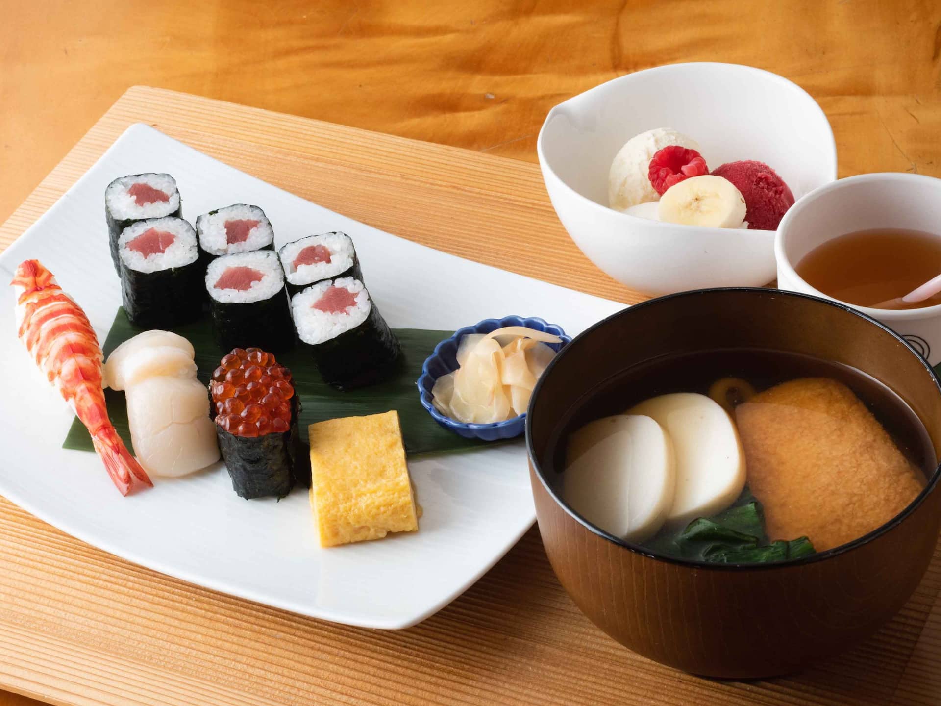 Hyatt Regency Hakone Resort and Spa Dining Room Sushi Kids Menu