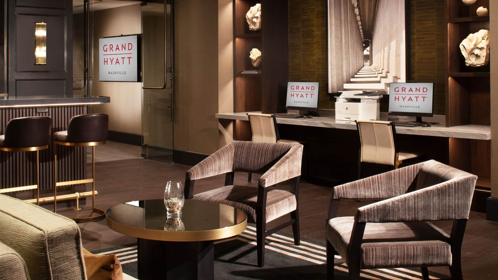 Grand Hyatt Nashville Grand Club Business Center