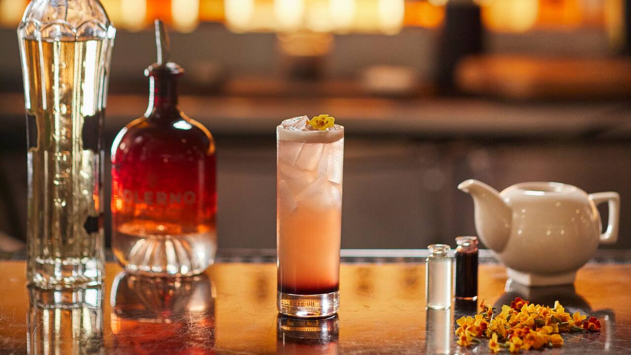 Cure Bar Cocktail Setup