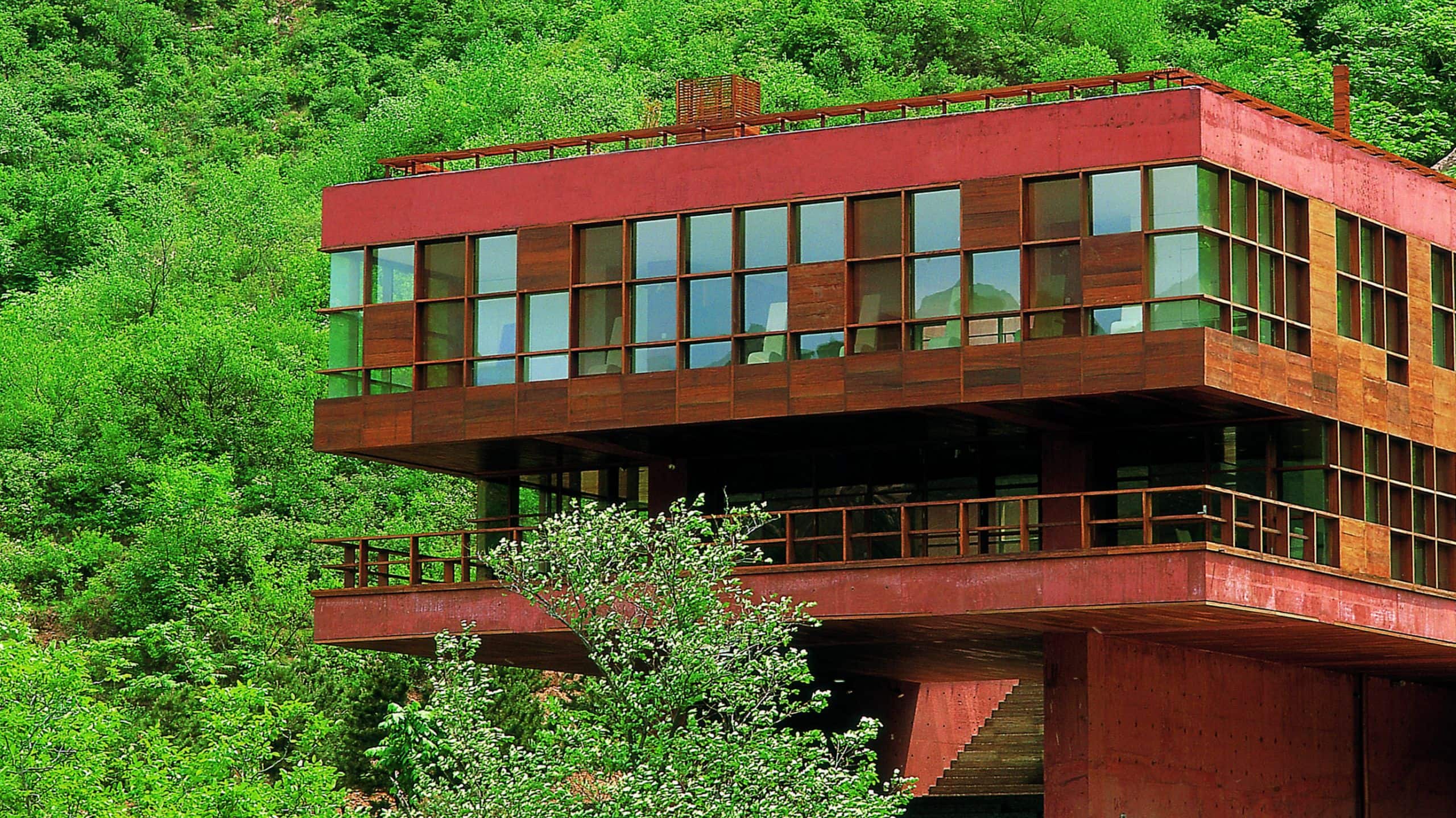 第 1，共 5 Commune By The Great Wall Cantilever House