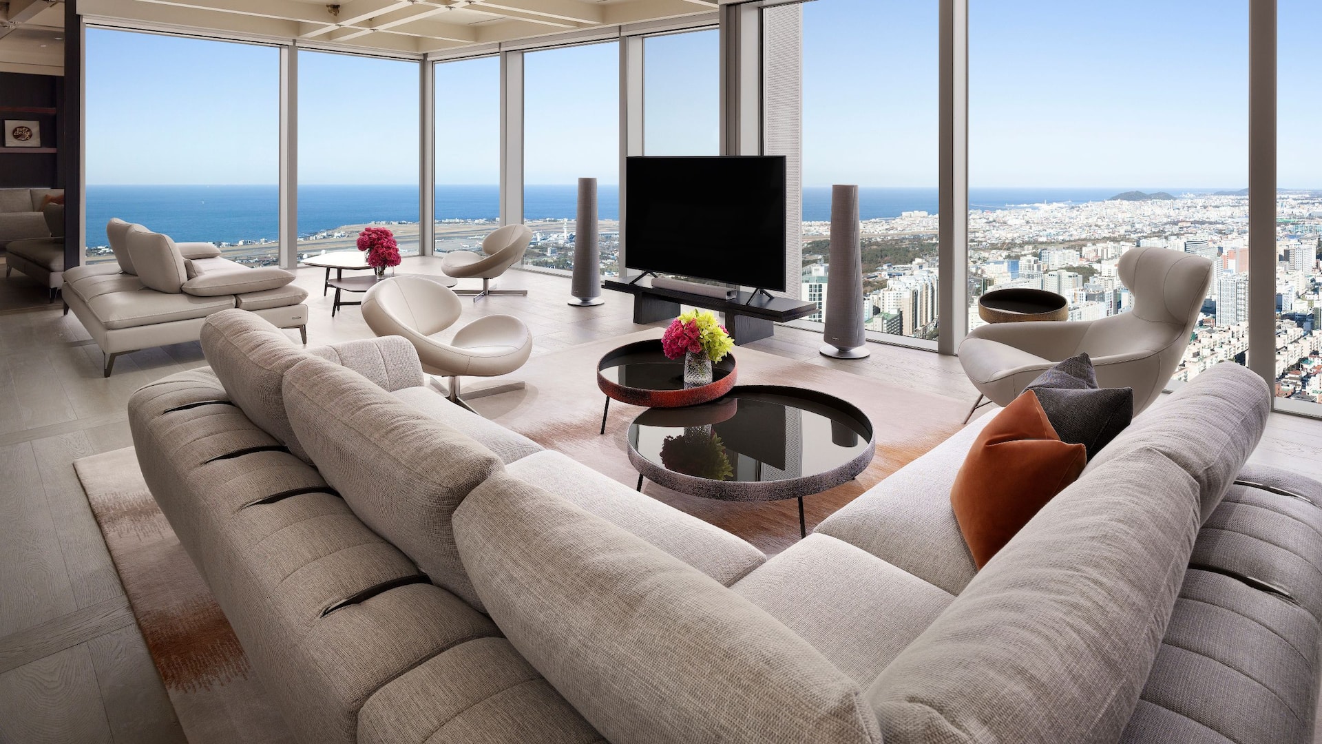 Grand Hyatt Jeju Presidential Suite Living Room 1