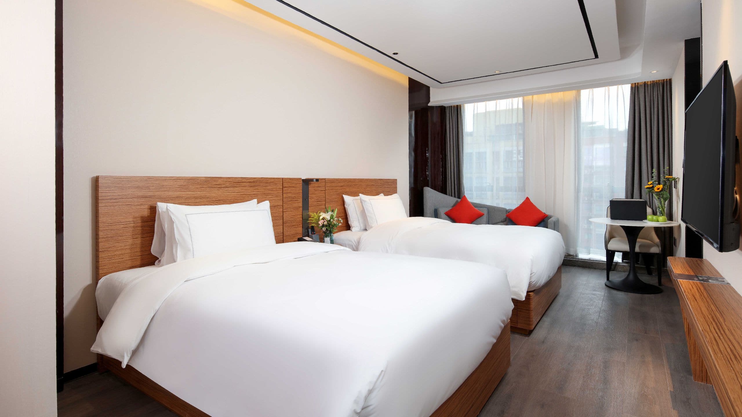 UrCove Chengdu City Center Superior Twin Guestroom