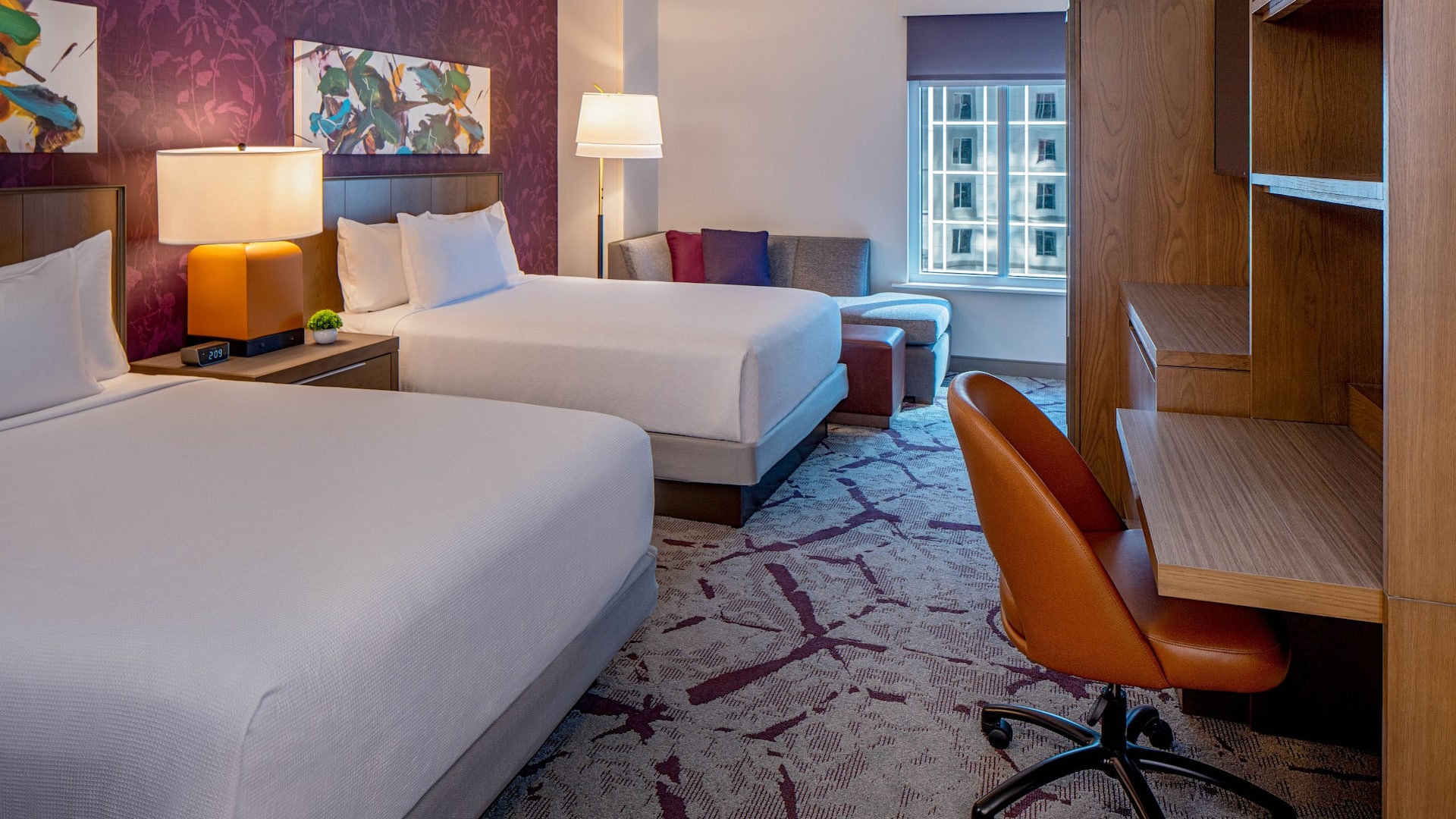 Hyatt House Tampa Downtown Den Two Queens