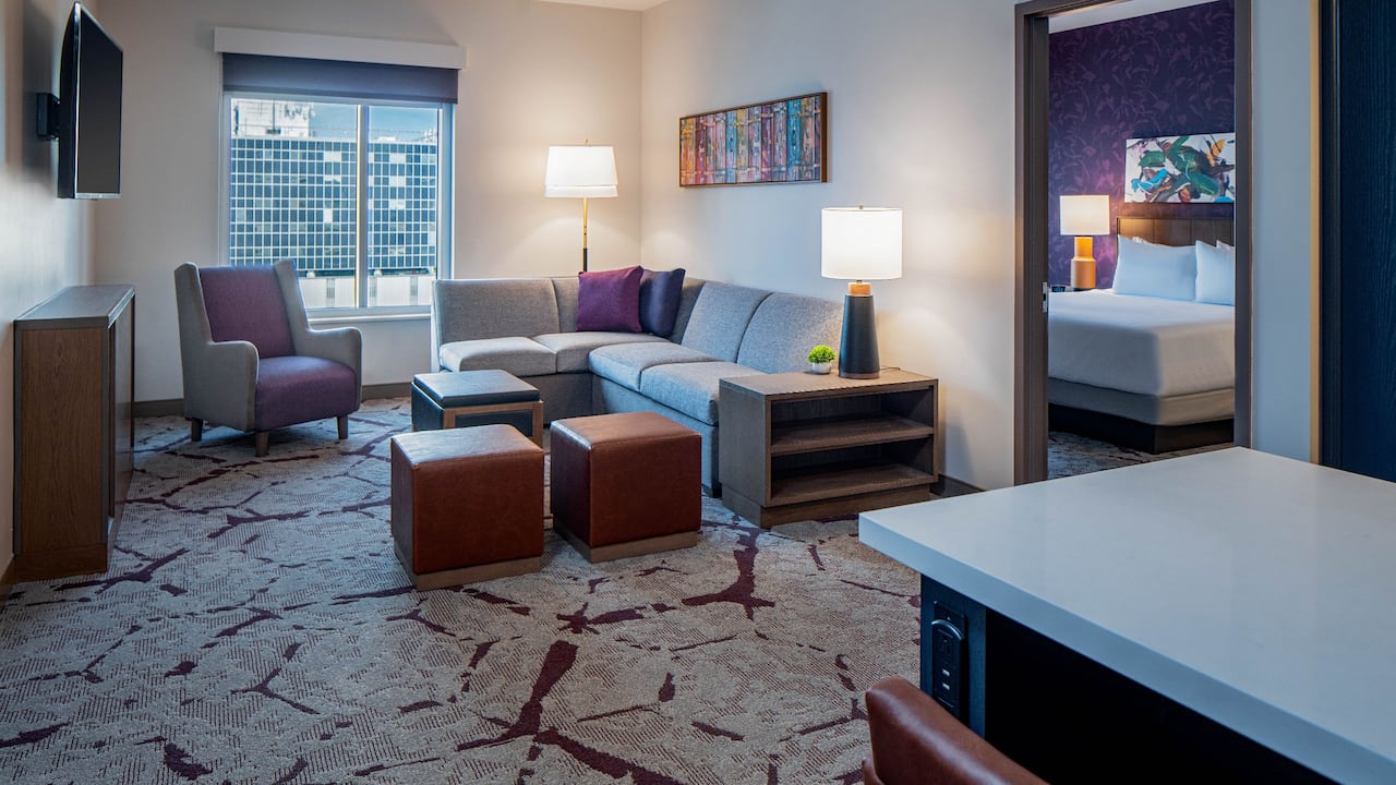 One Bedroom Suite at Hyatt House Tampa Downtown