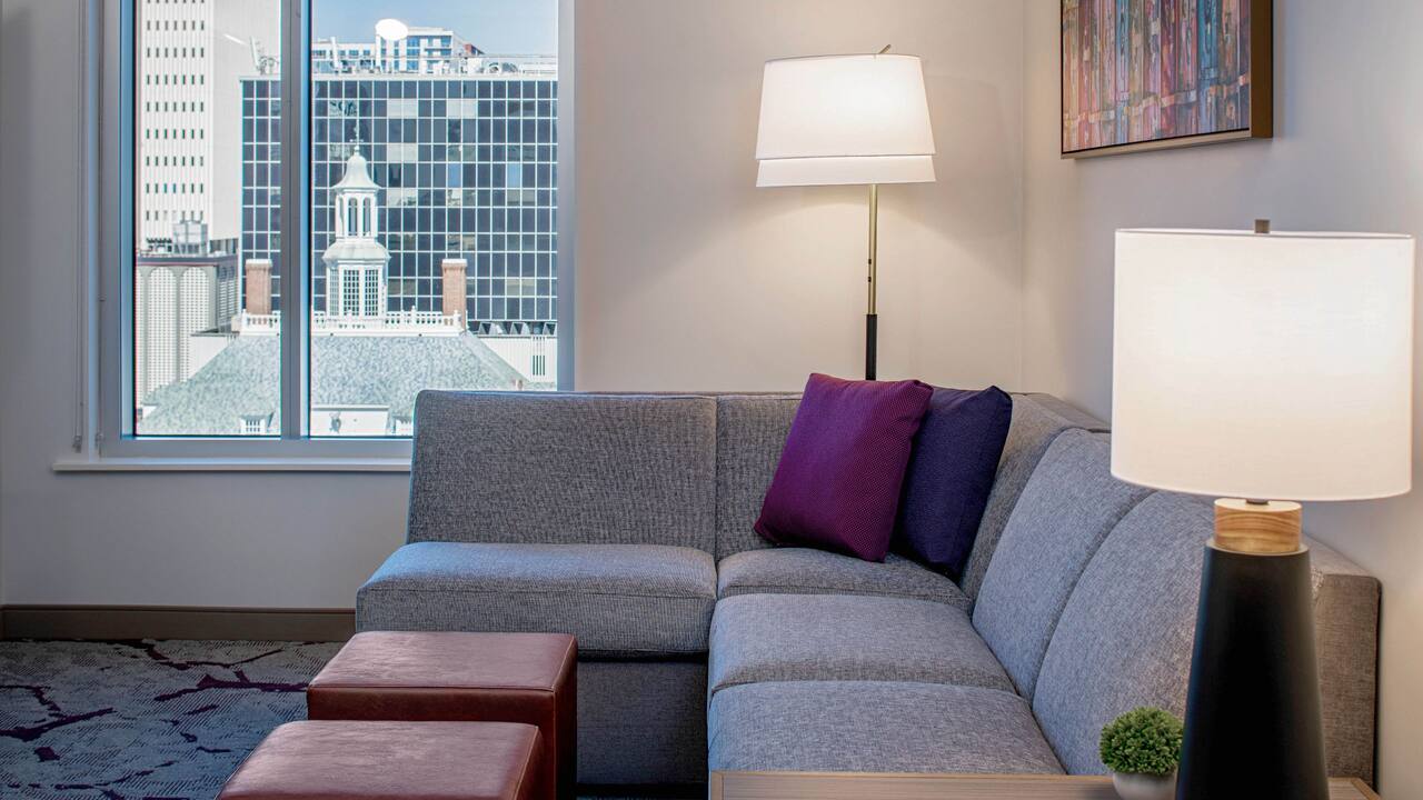 One Bedroom Suite 3D Tour at Hyatt House Tampa Downtown