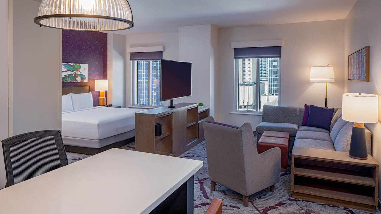 One Bedroom Suite Living Room View