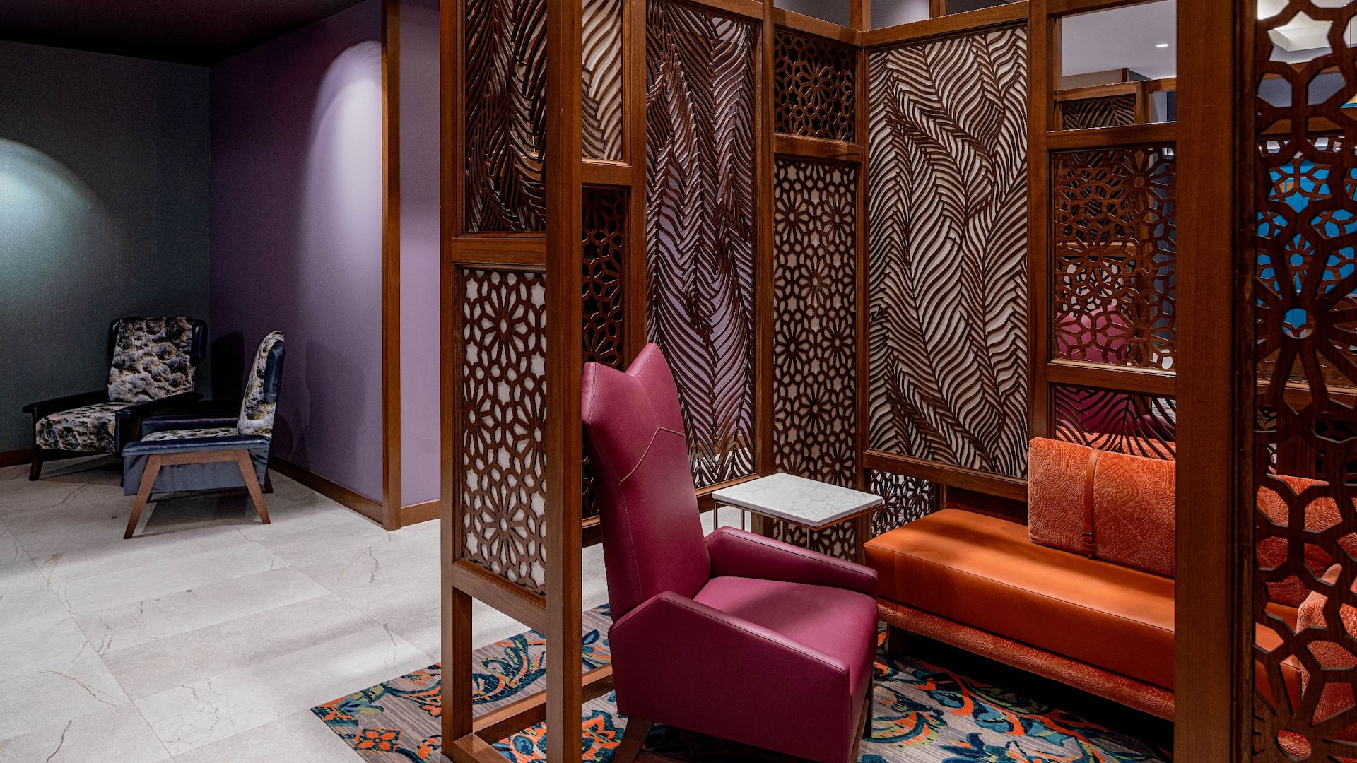 Hyatt Place Tampa Downtown Lobby Nooks