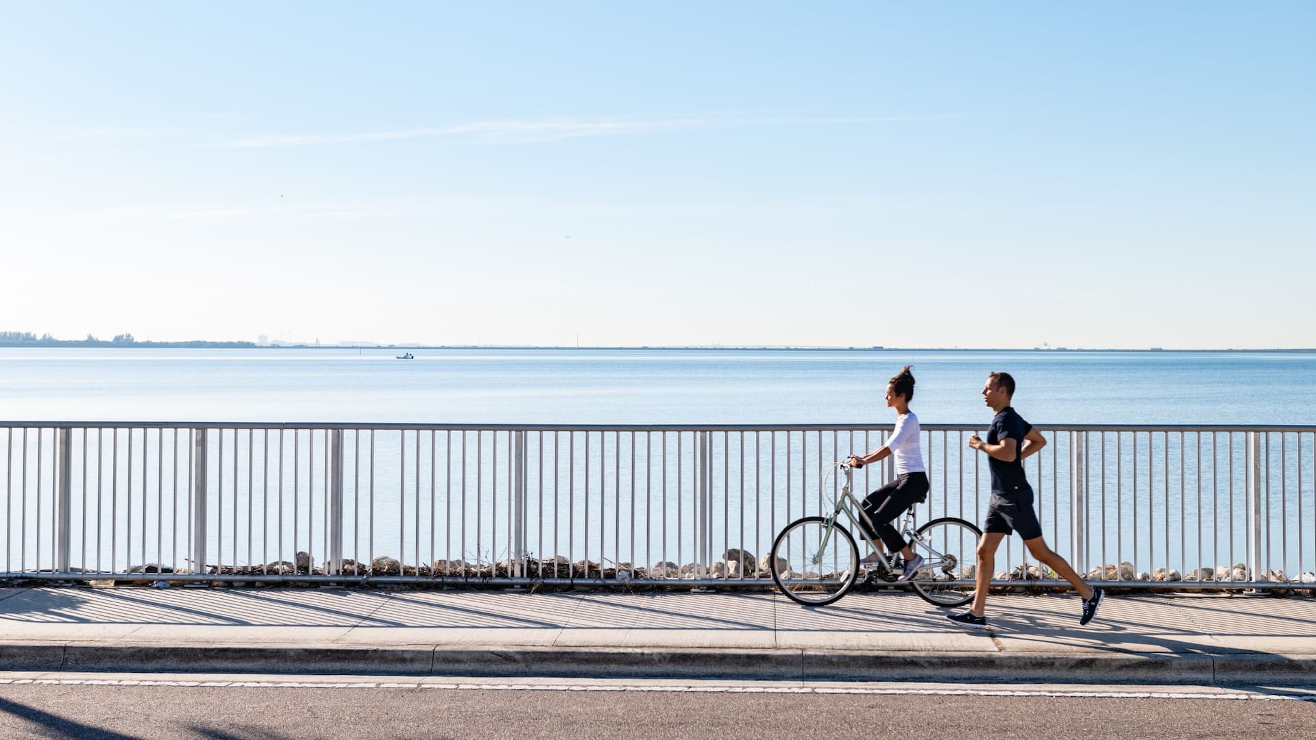 Grand Hyatt Tampa Bay Bayside Trail Couple Bike Left